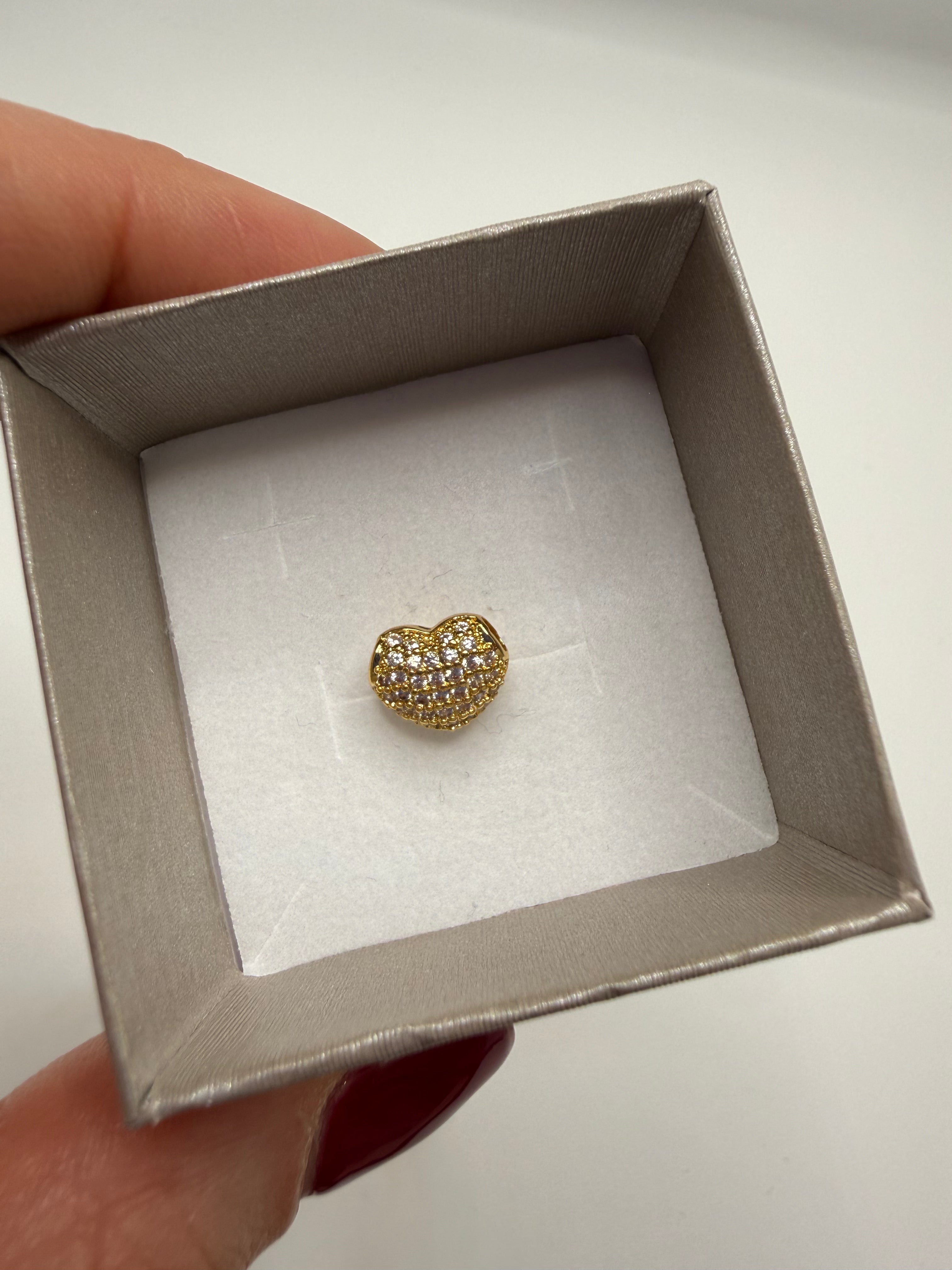 Charm CUORE COLLANA COMPONIBILE - ORO
