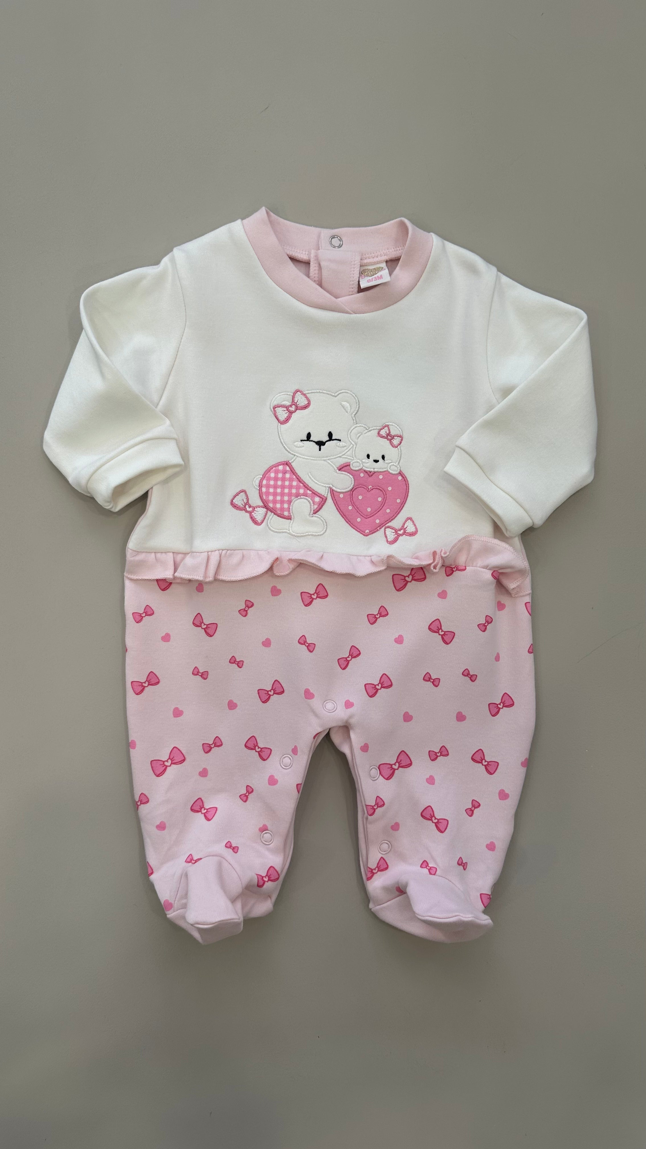 TutIna CALDO COTONE ORSETTI 0-6M - ROSA