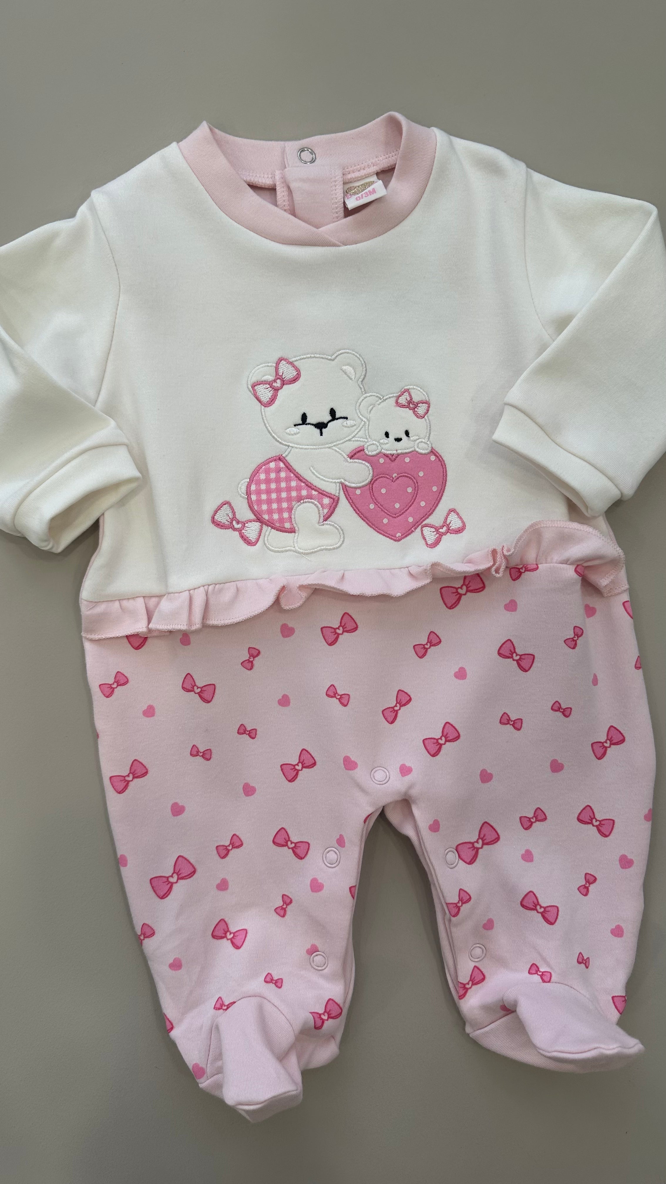 TutIna CALDO COTONE ORSETTI 0-6M - ROSA
