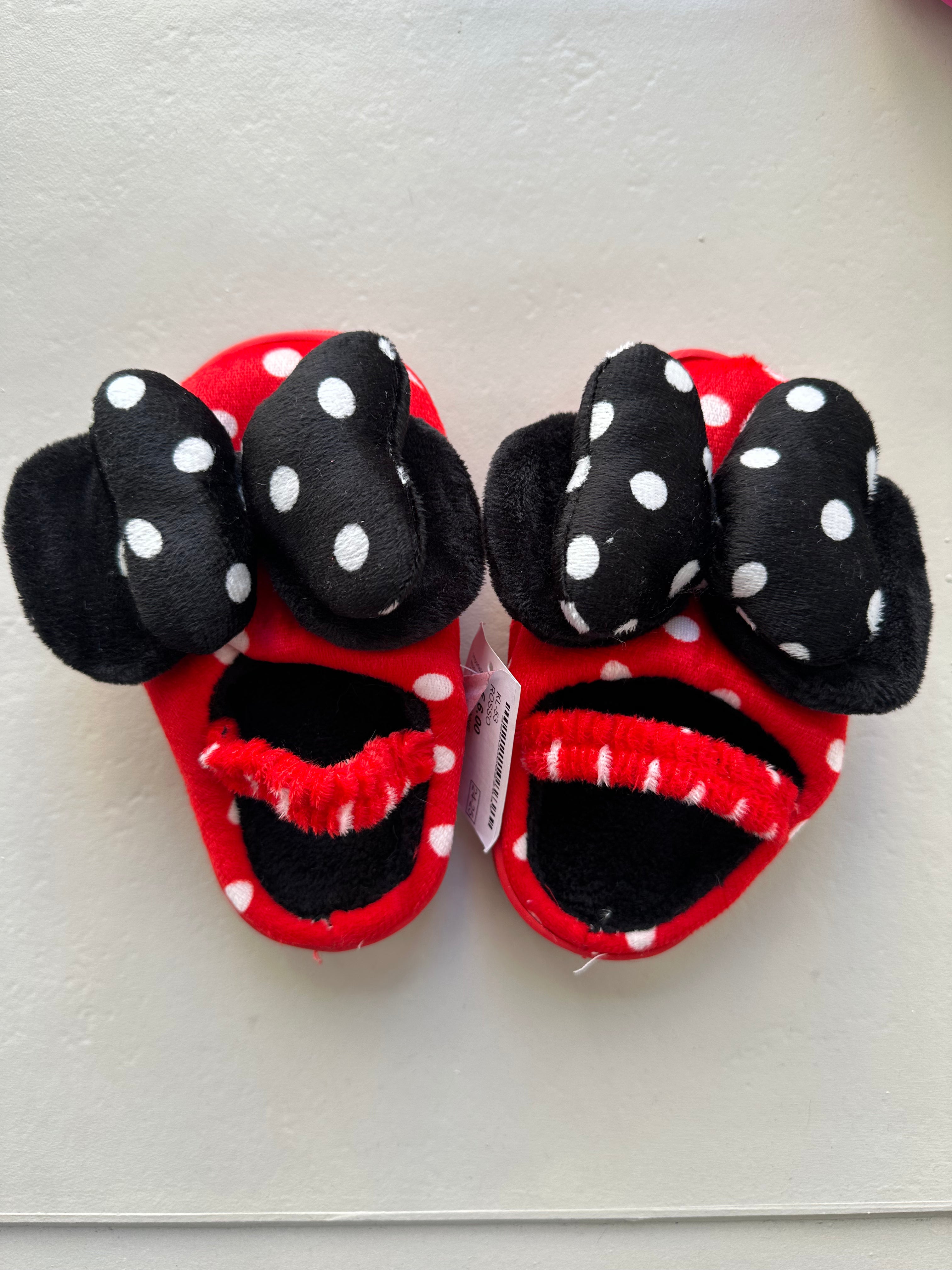 Pantofola MINNIE - ROSSO