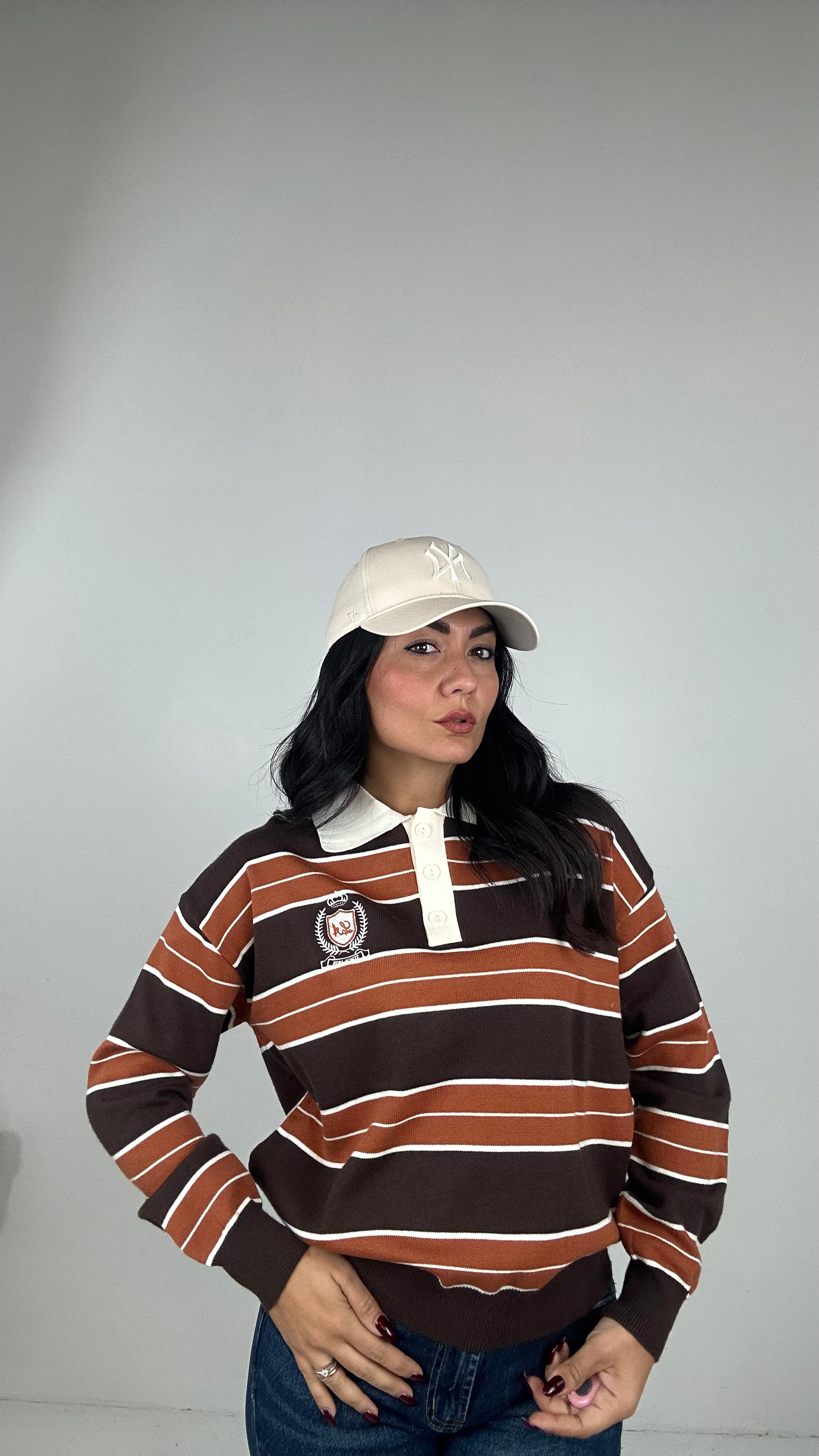 Polo RIGATA SINCE 1978 - MARRONE