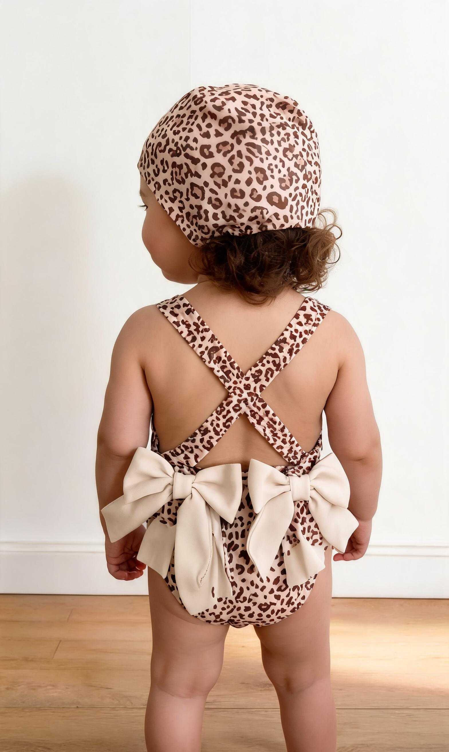 Costume INTERO CON BANDANA 12-36M - MARRONE