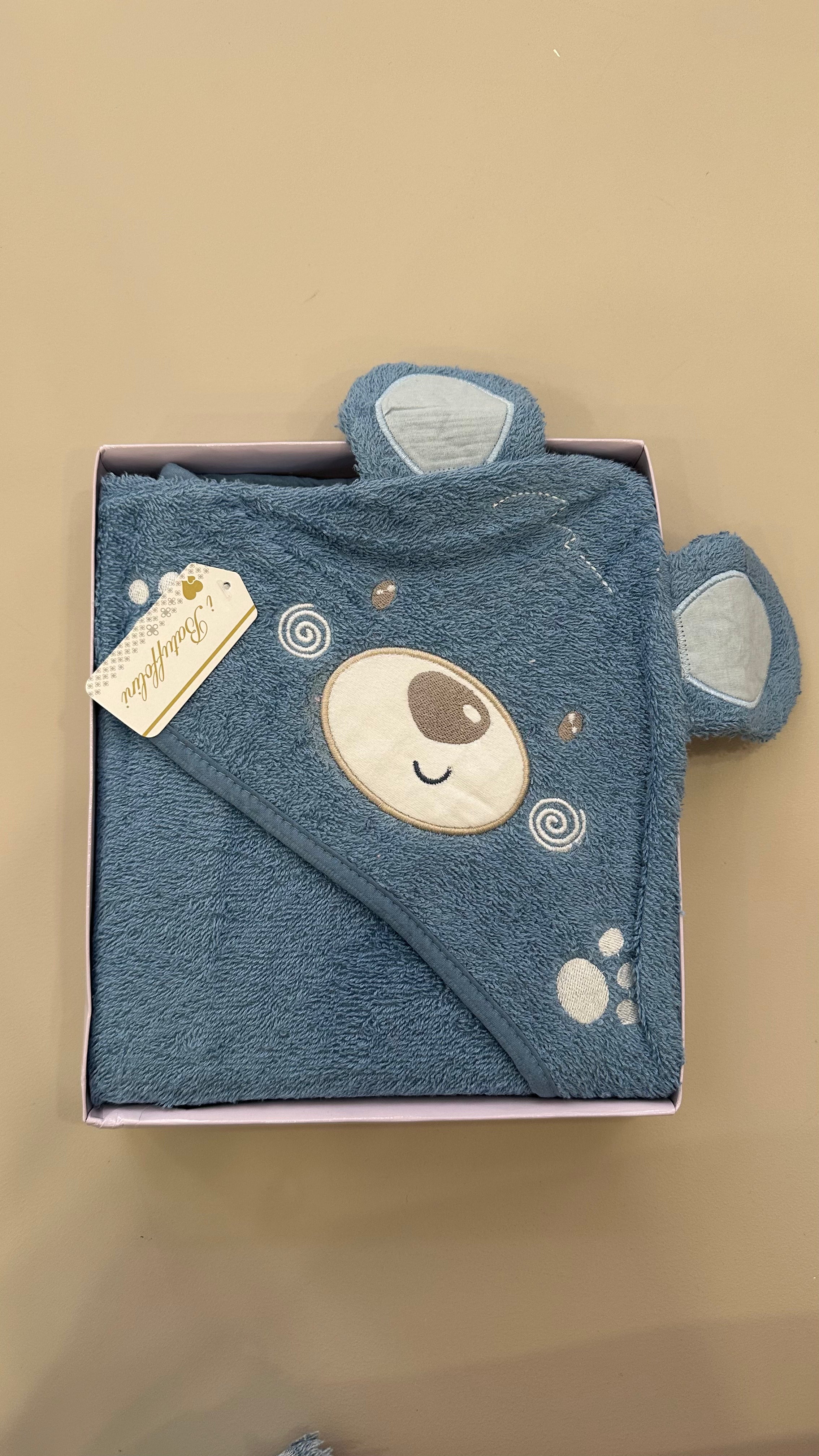 ACCAPPATOIO Triangolo Orso - BLU