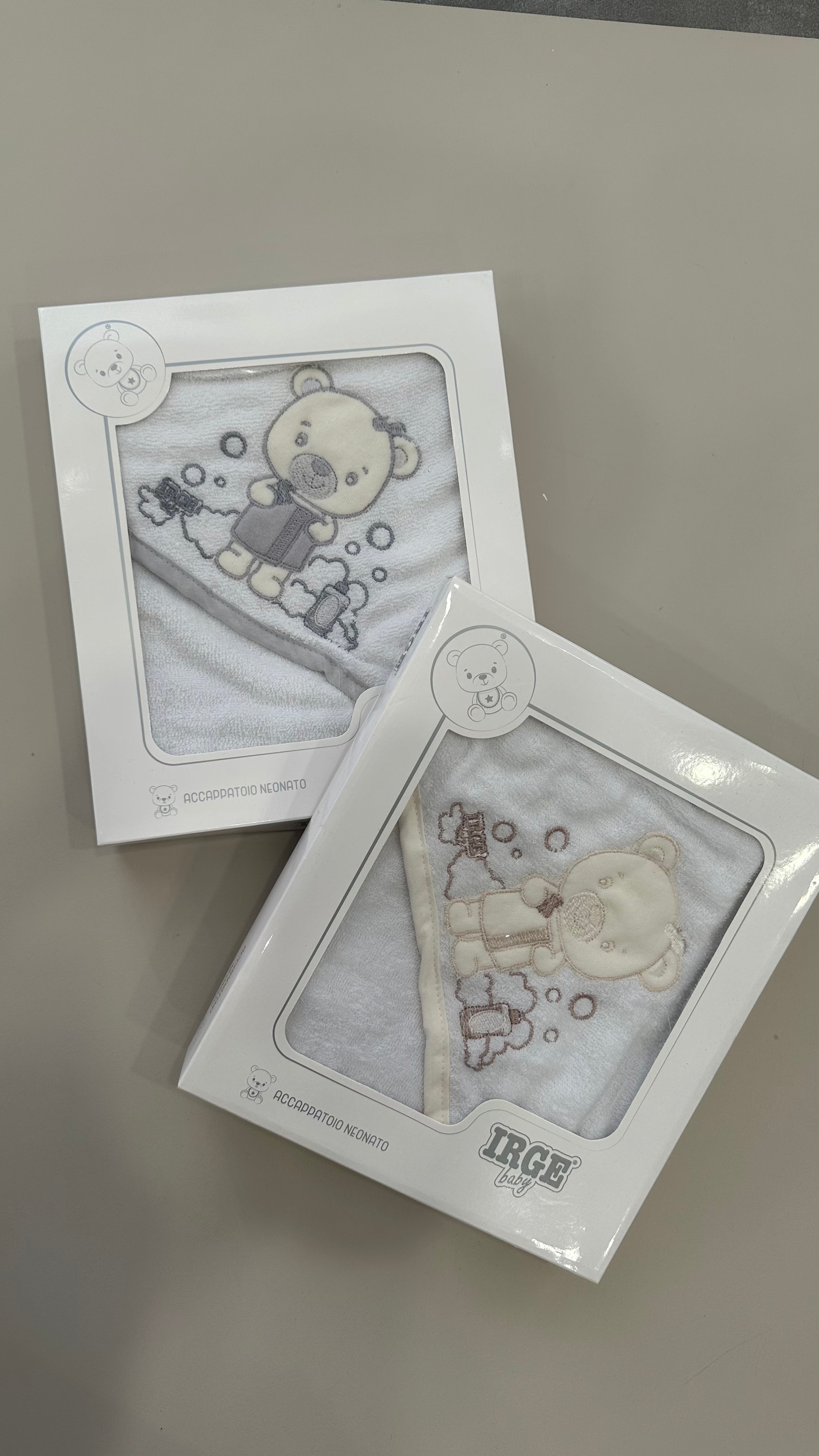 ACCAPPATOIO Neonato Triangolo - BEIGE