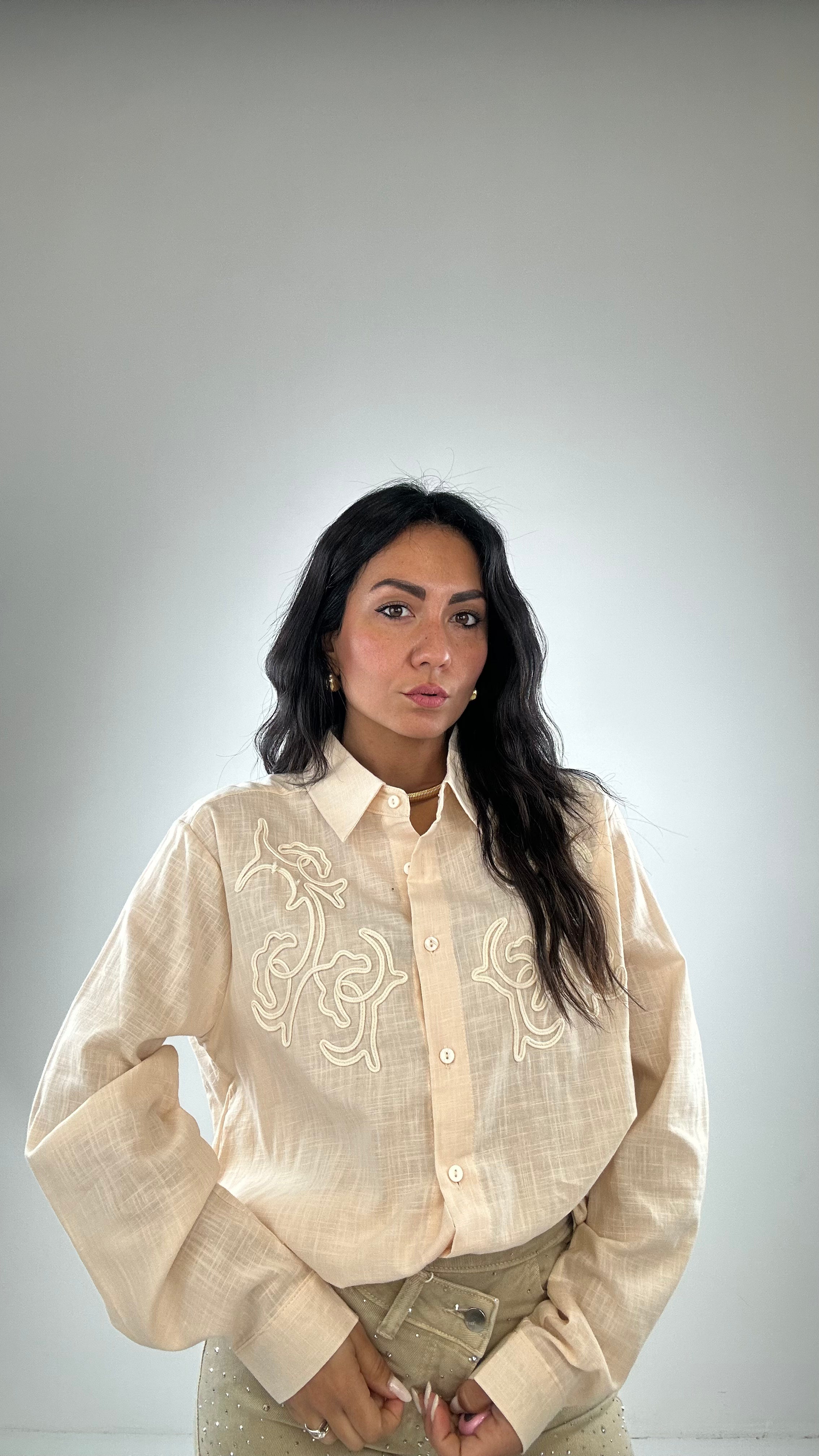 Camicia SAYURI - BEIGE
