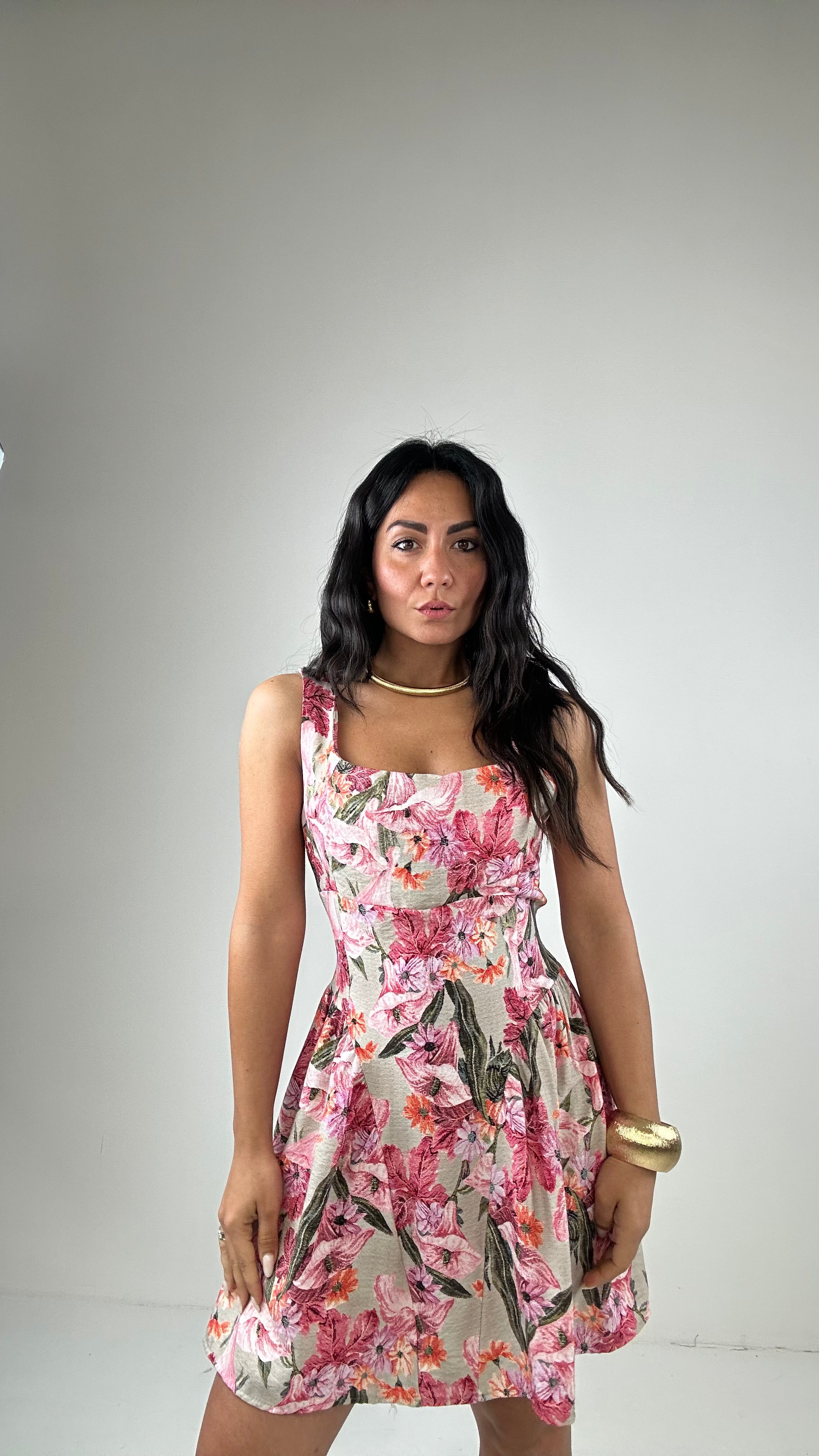 Vestito ROSE FLOWER - ROSA