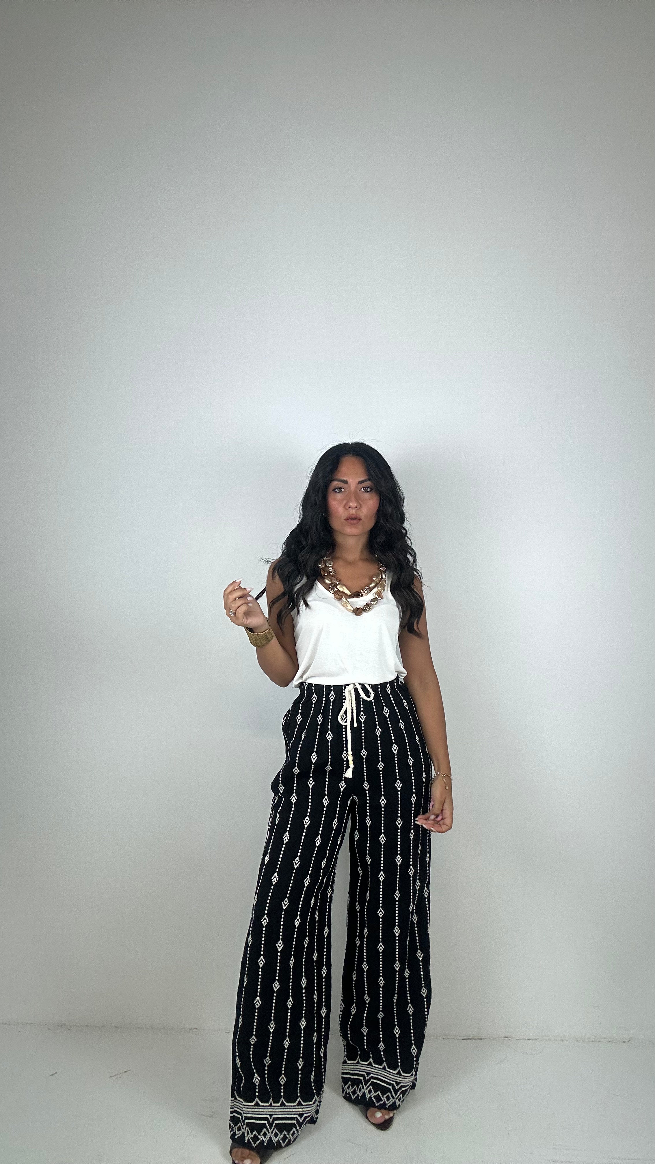 Pantalone ORIENTE - NERO