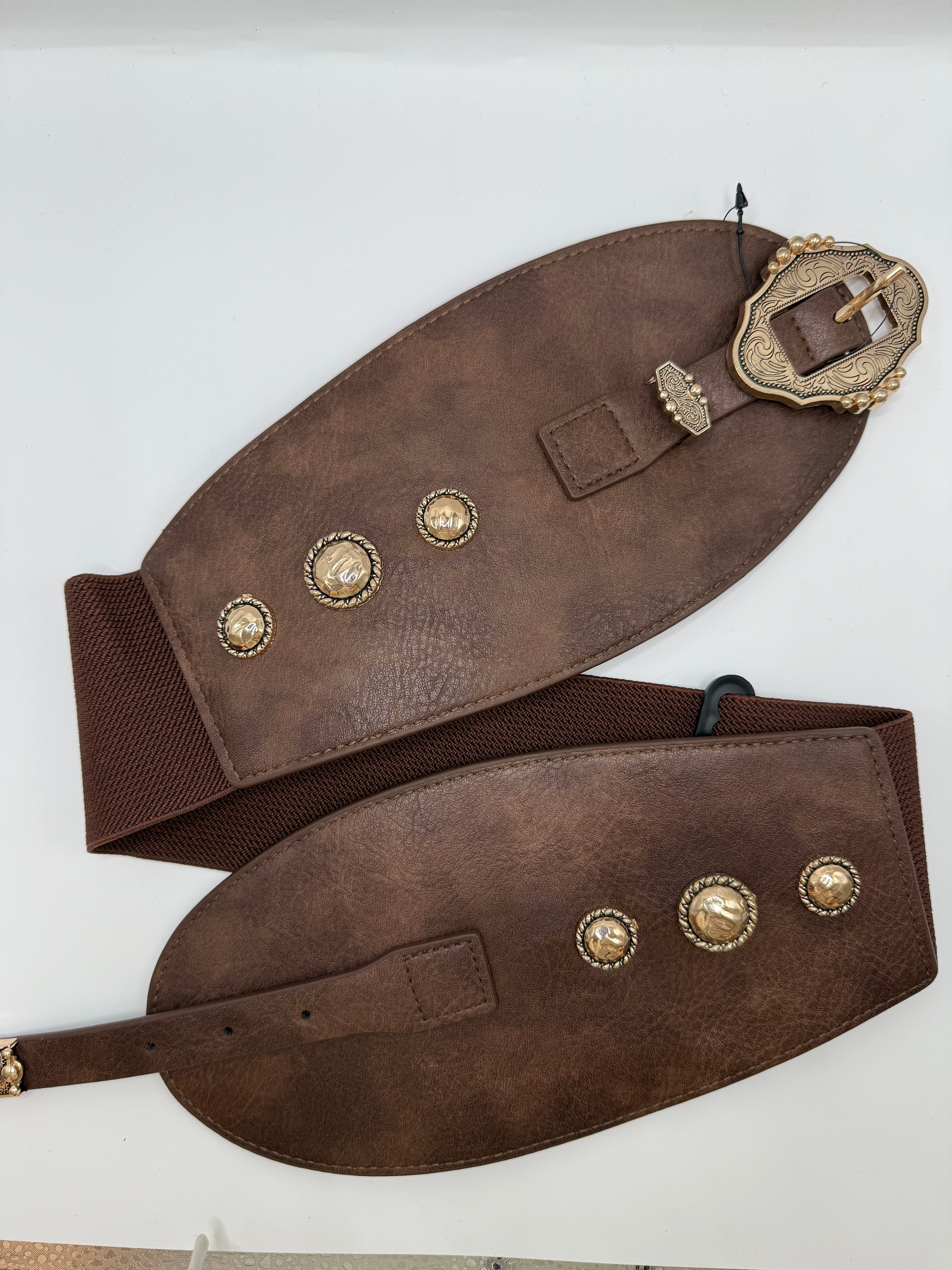 Cintura ELASTICA LOL - MARRONE