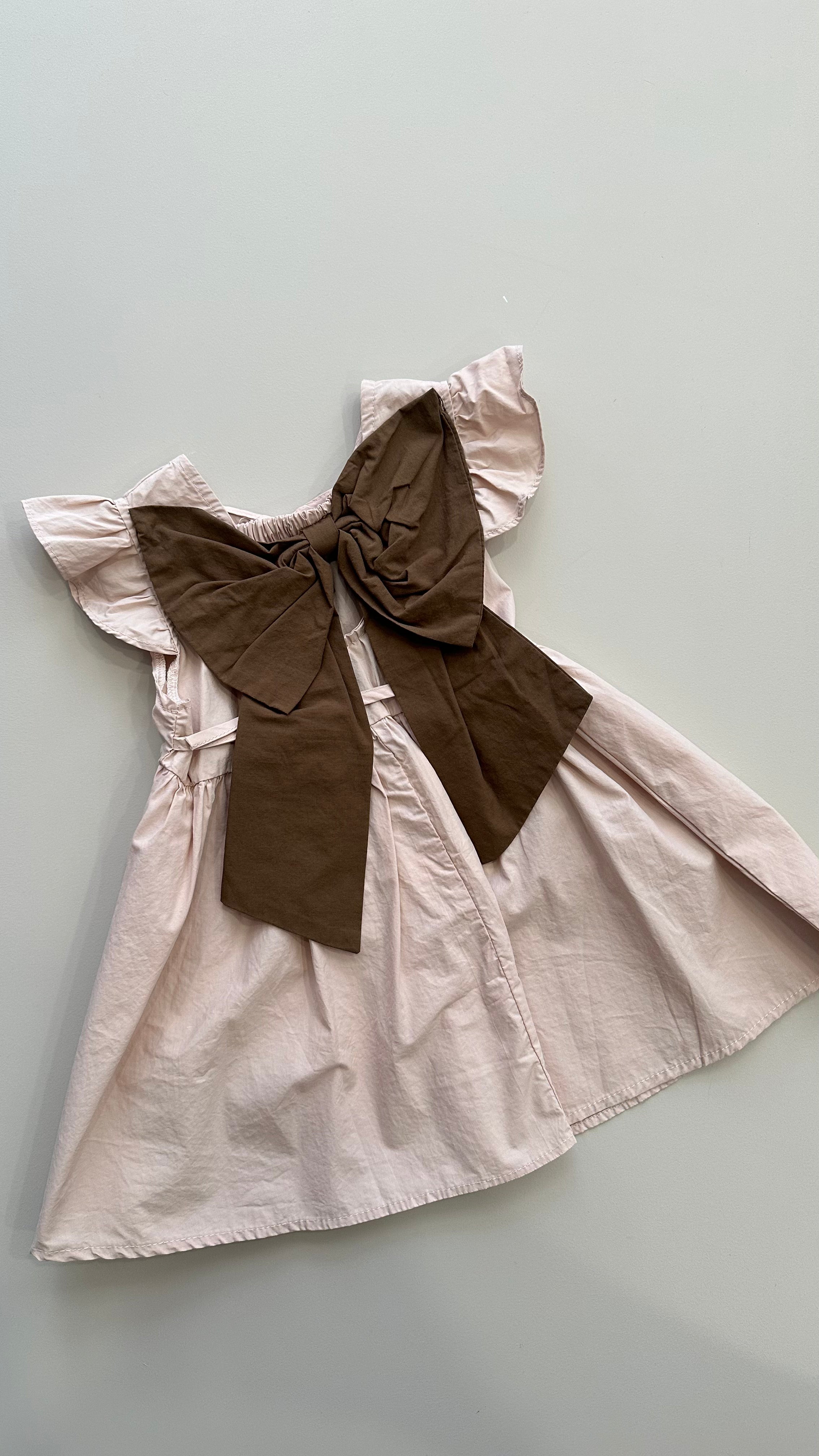 Vestitino CON FIOCCO SUL RETRO - ROSA