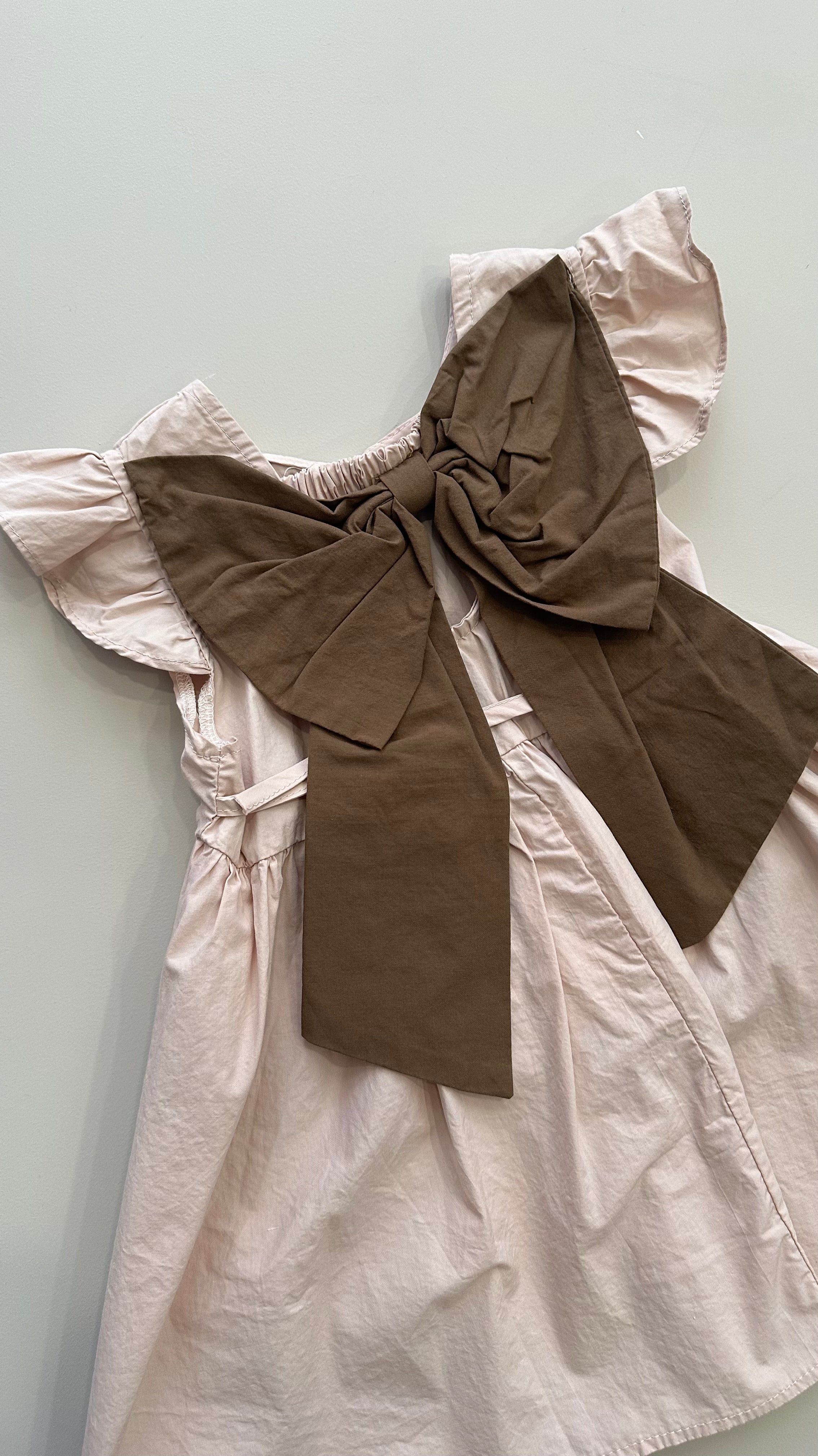 Vestitino CON FIOCCO SUL RETRO - ROSA