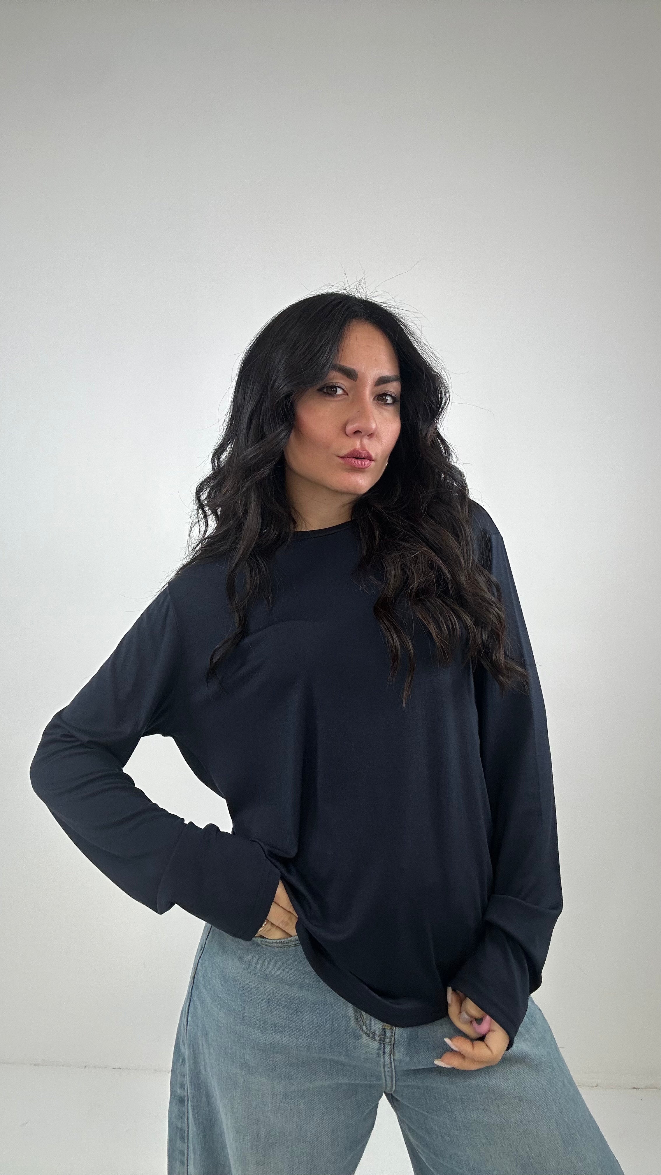 Maglia BASIC LARGEST - BLU