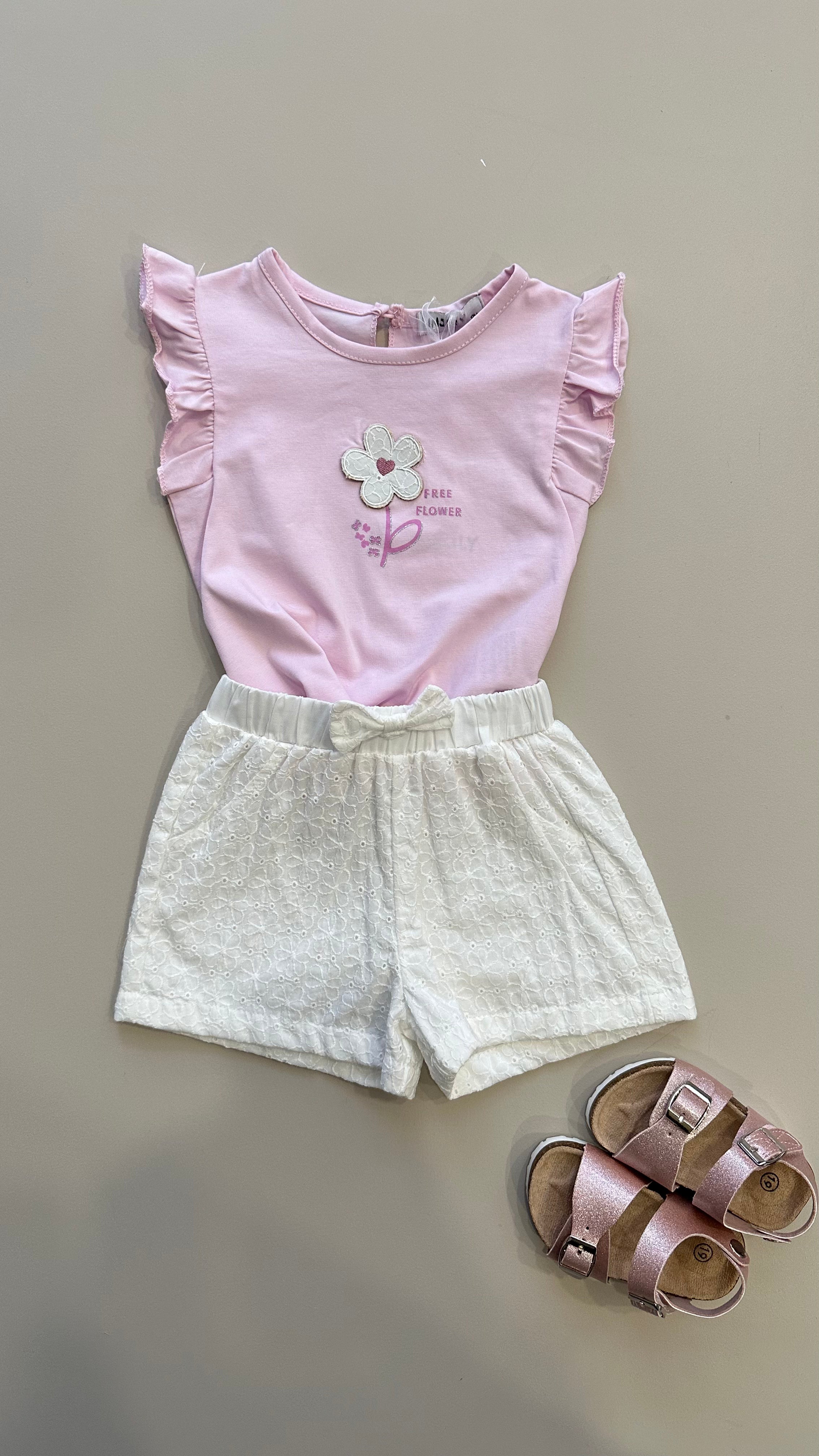 Completo FREE FLOWER 12-36M - LILLA