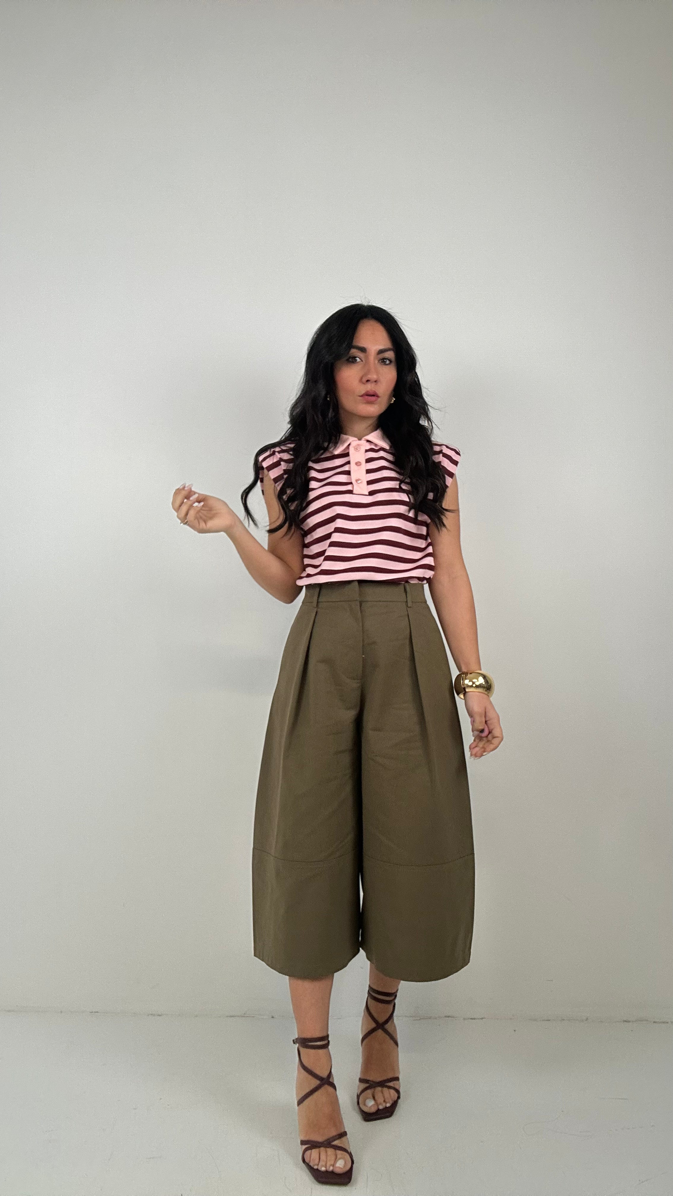 Bermudone BALLON - VERDE MILITARE