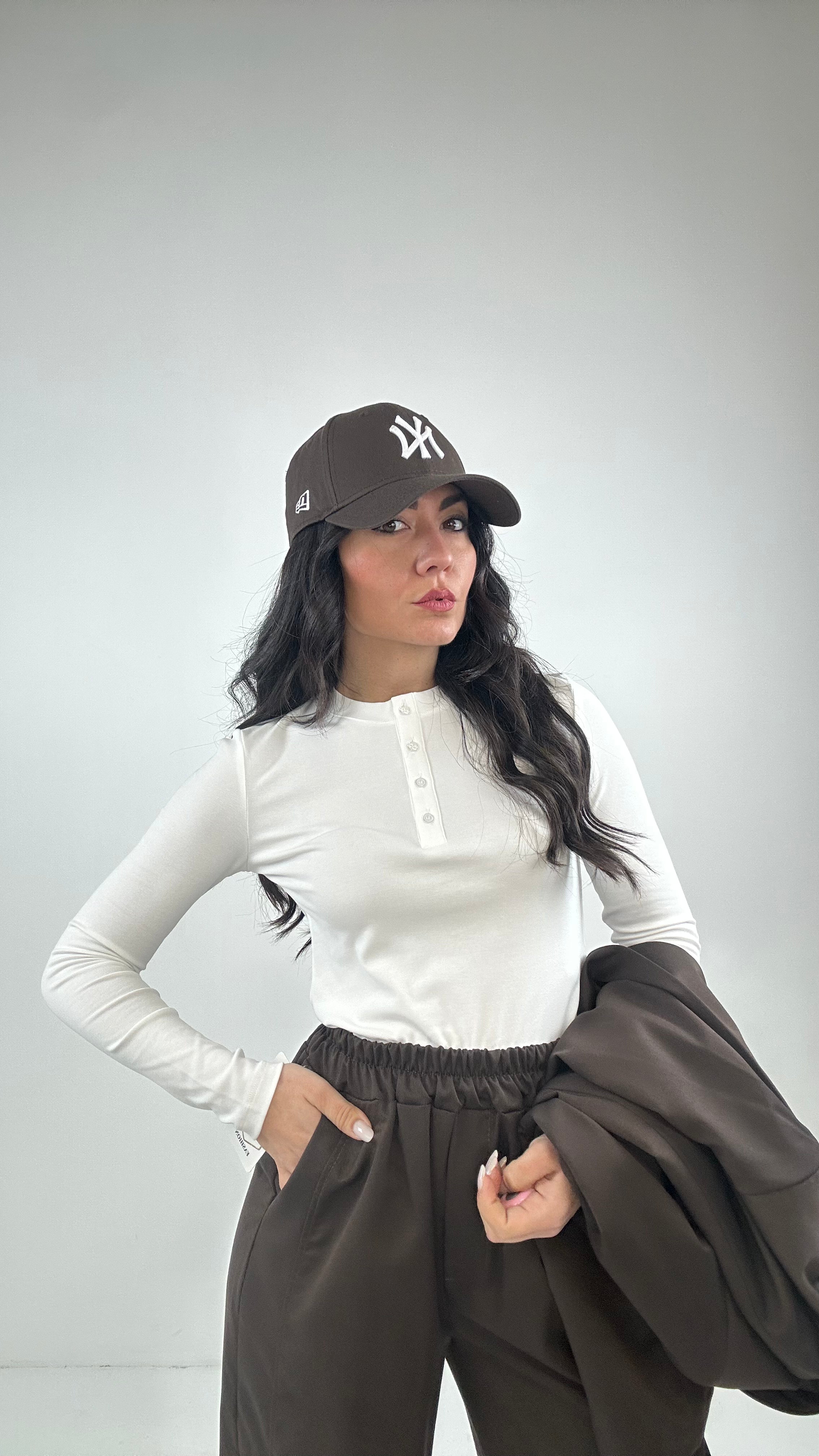 Maglia SERAFINA LUMINA - BIANCA