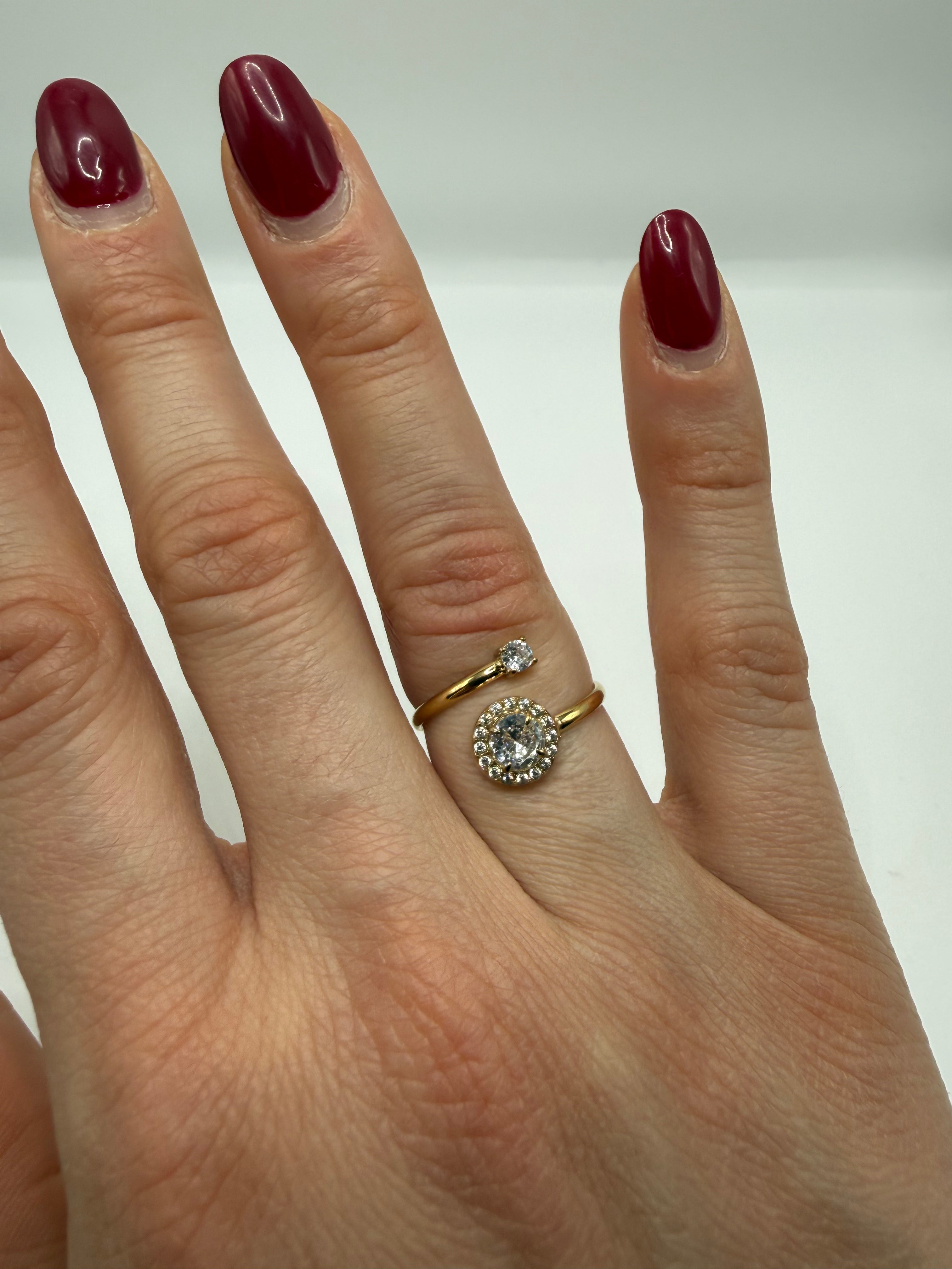 Anello DOPPIO ALON - ORO