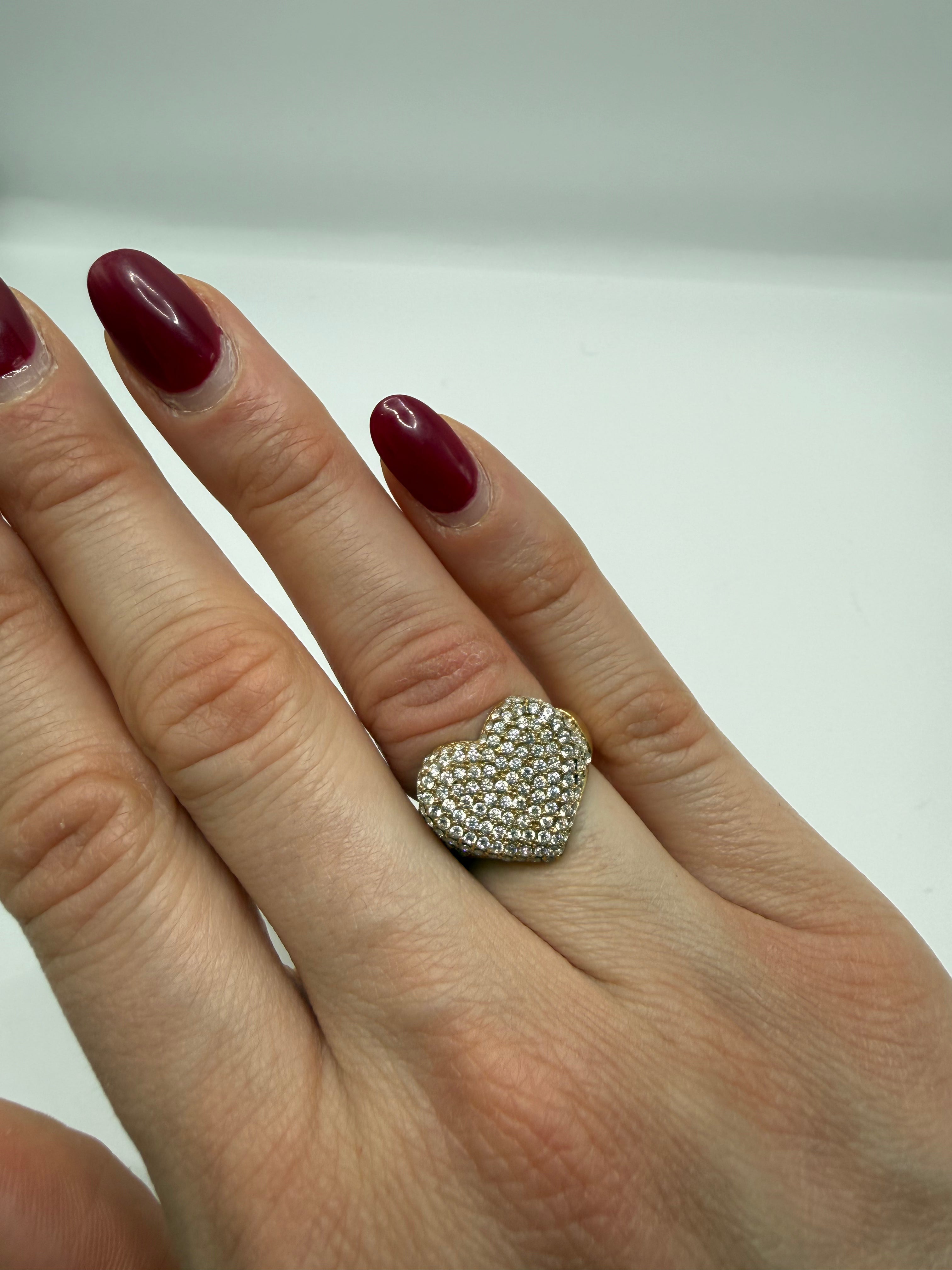 Anello CUORE BRILL - ORO