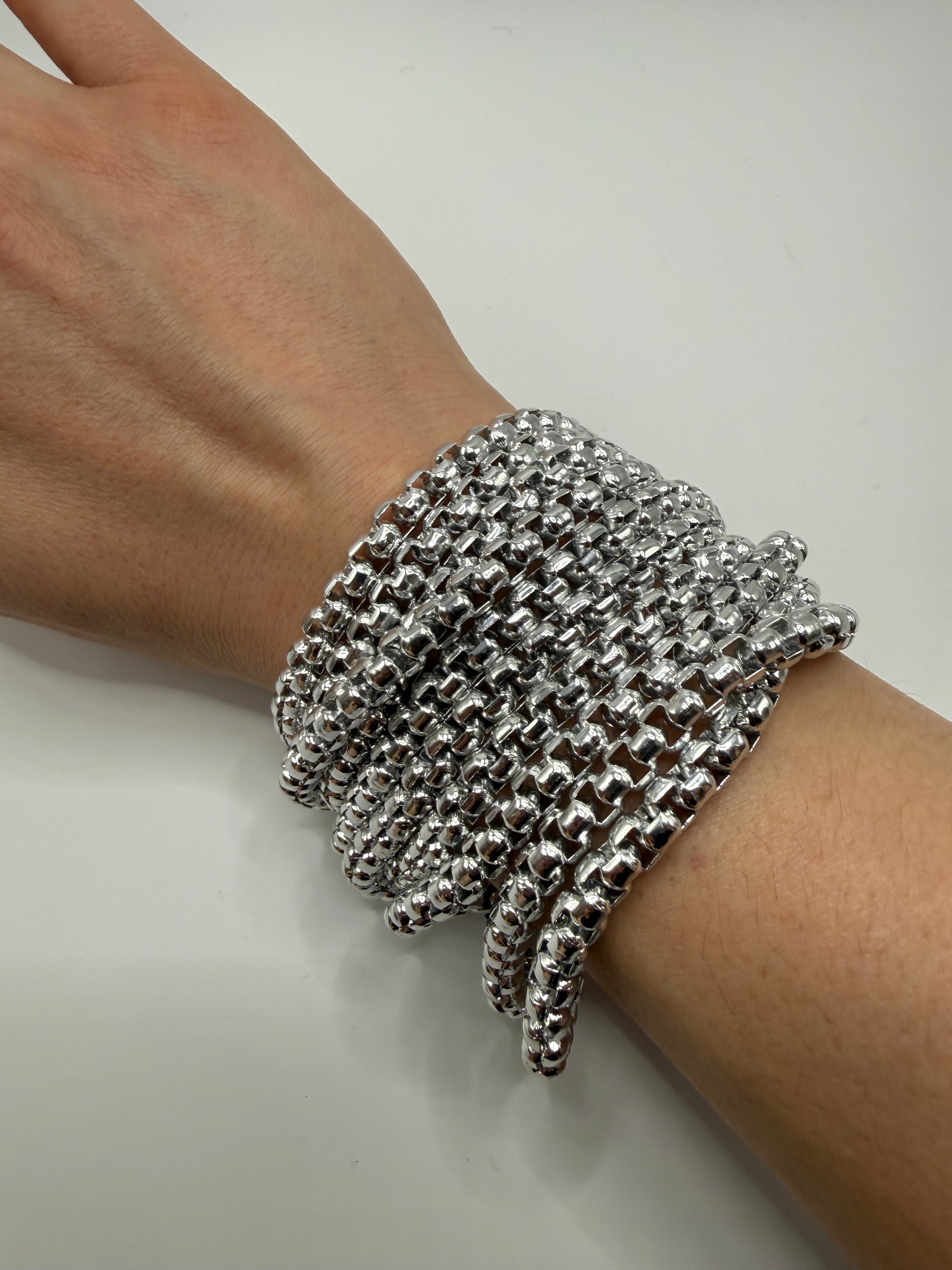 BRACCIALE VOLUME - ARGENTO