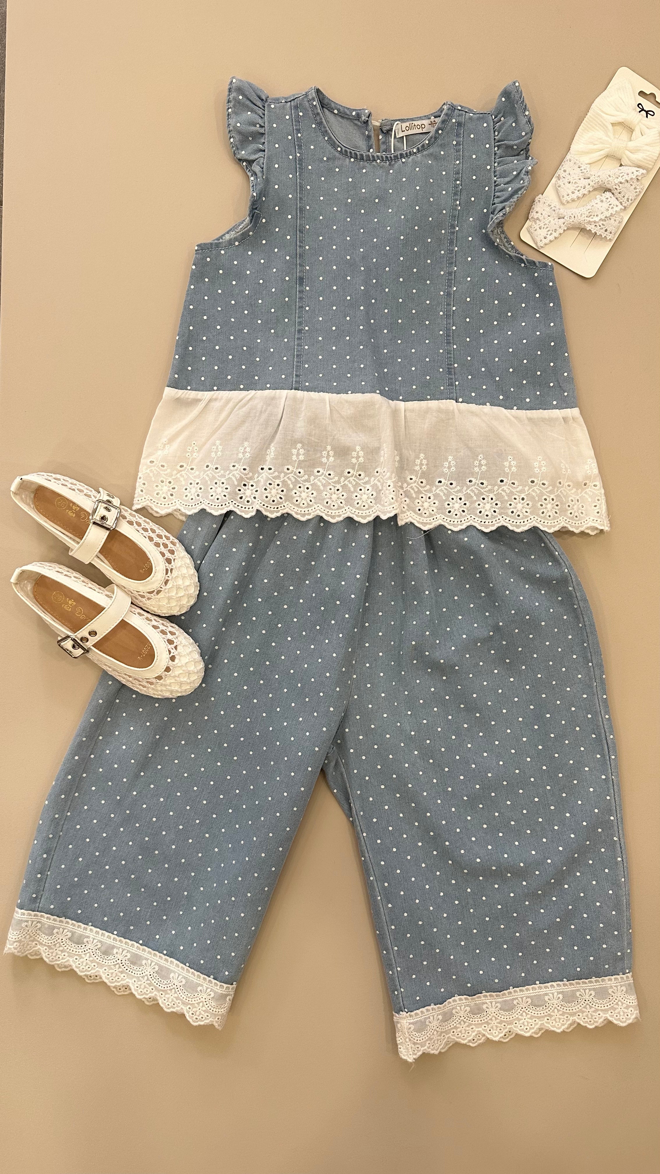 Coordinato IN JEANS PALLINI 3-8A - JEANS