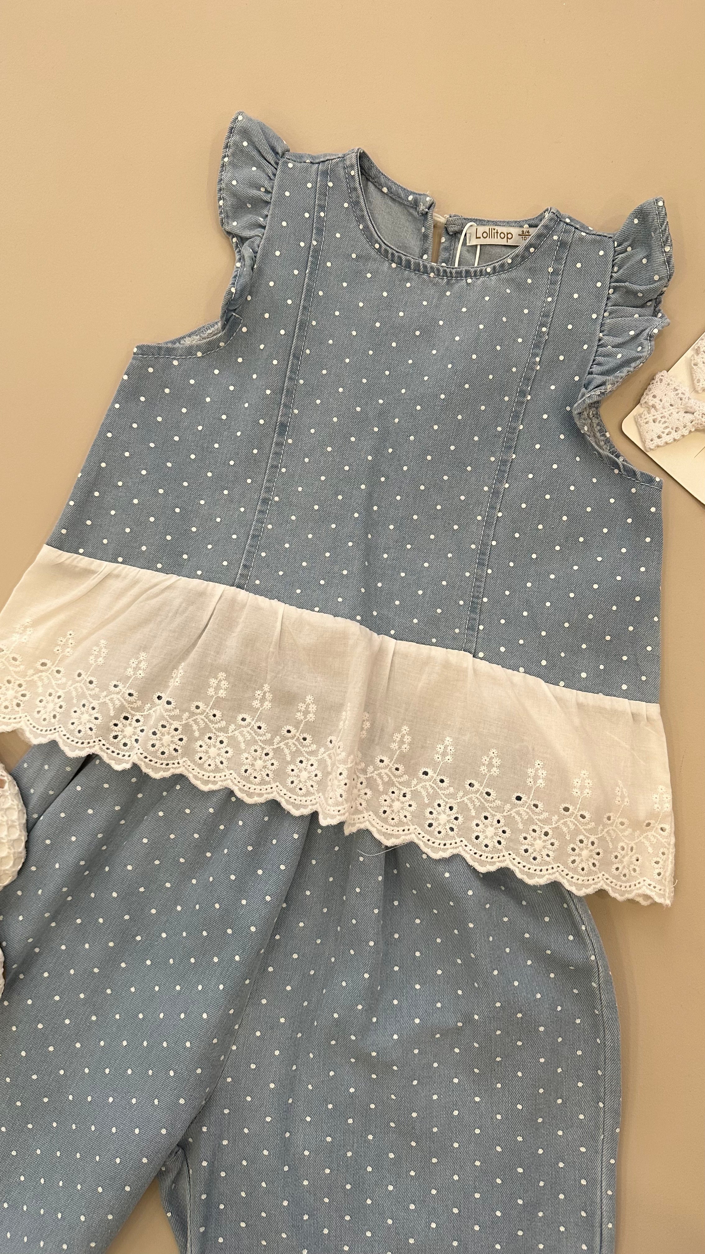 Coordinato IN JEANS PALLINI 3-8A - JEANS
