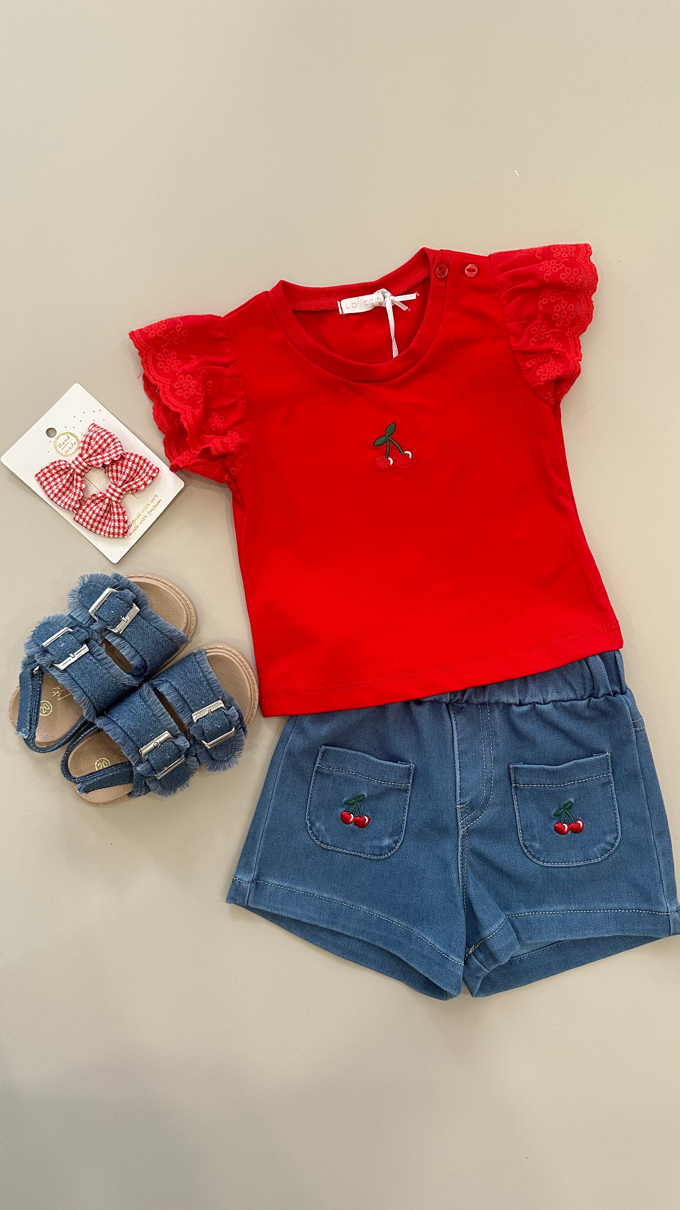 Completo CILIAGIA VOLANT 12-36M - ROSSO