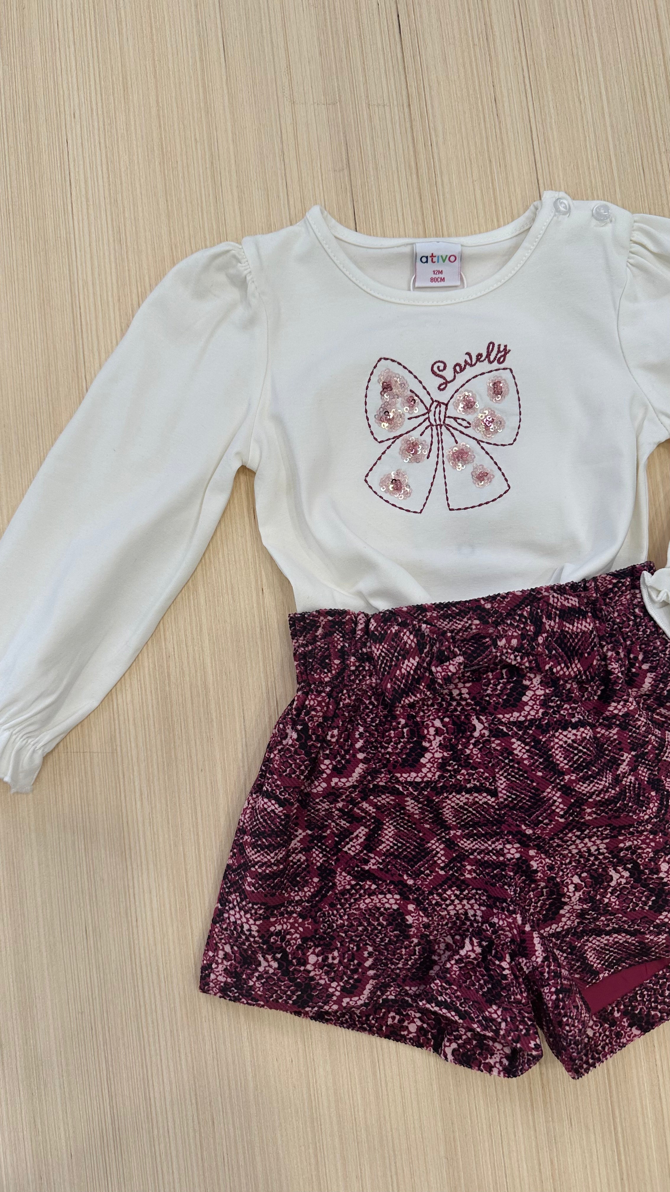 Coompleto LOVELY 12-36M - BORDEAUX