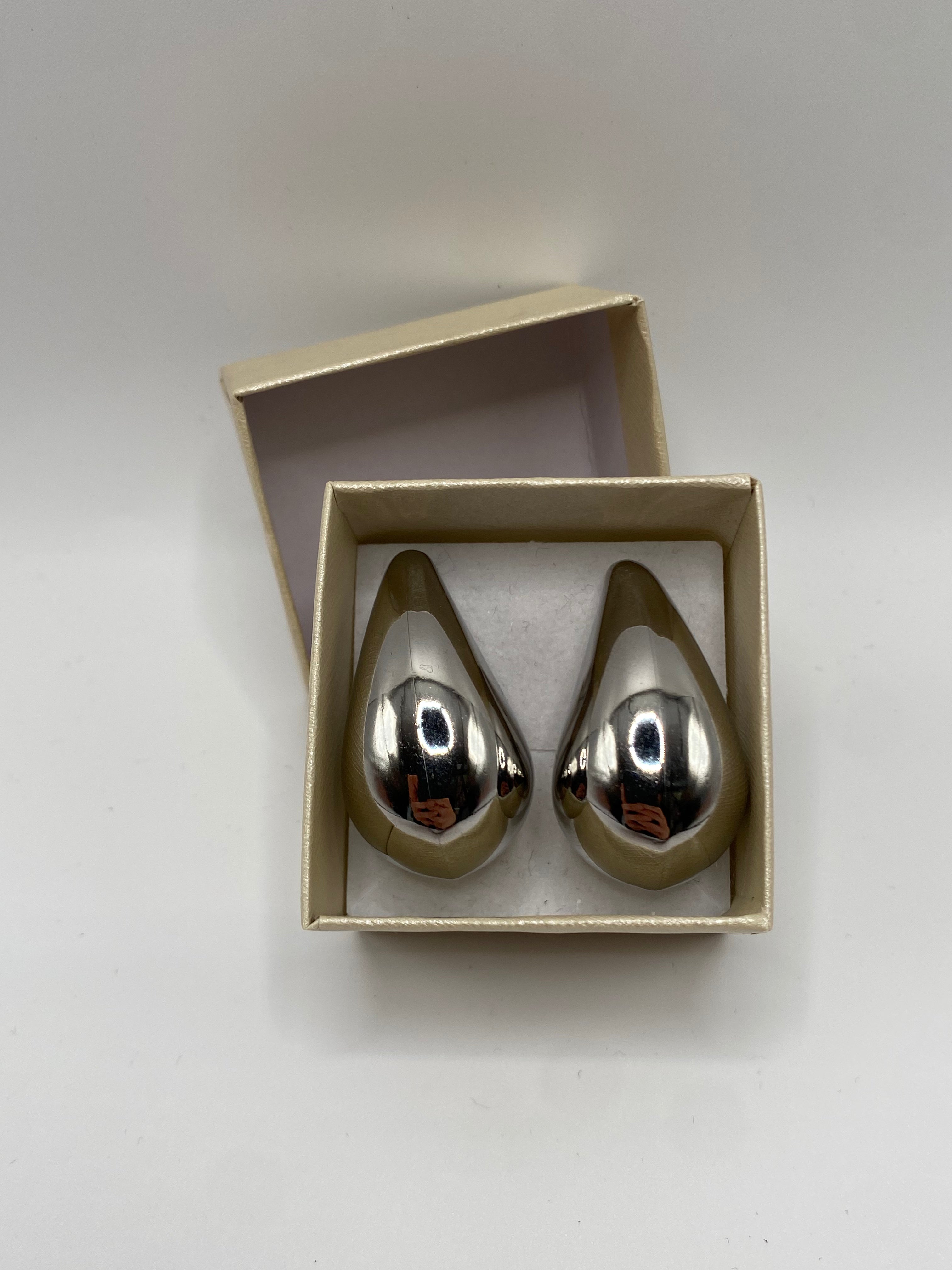 SUPER DROP EARRING - SILVER