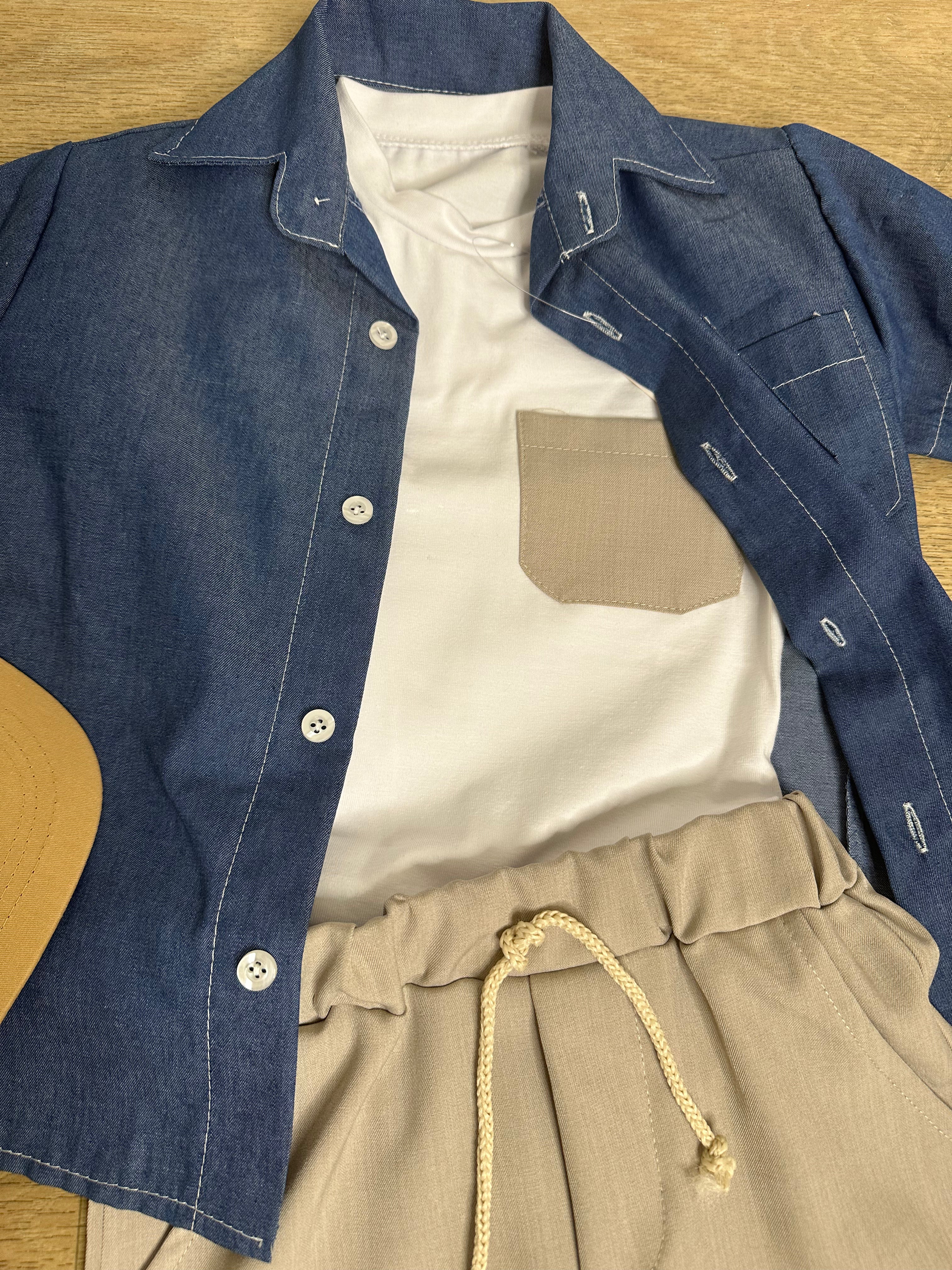 Completo WATX 3-6A - JEANS