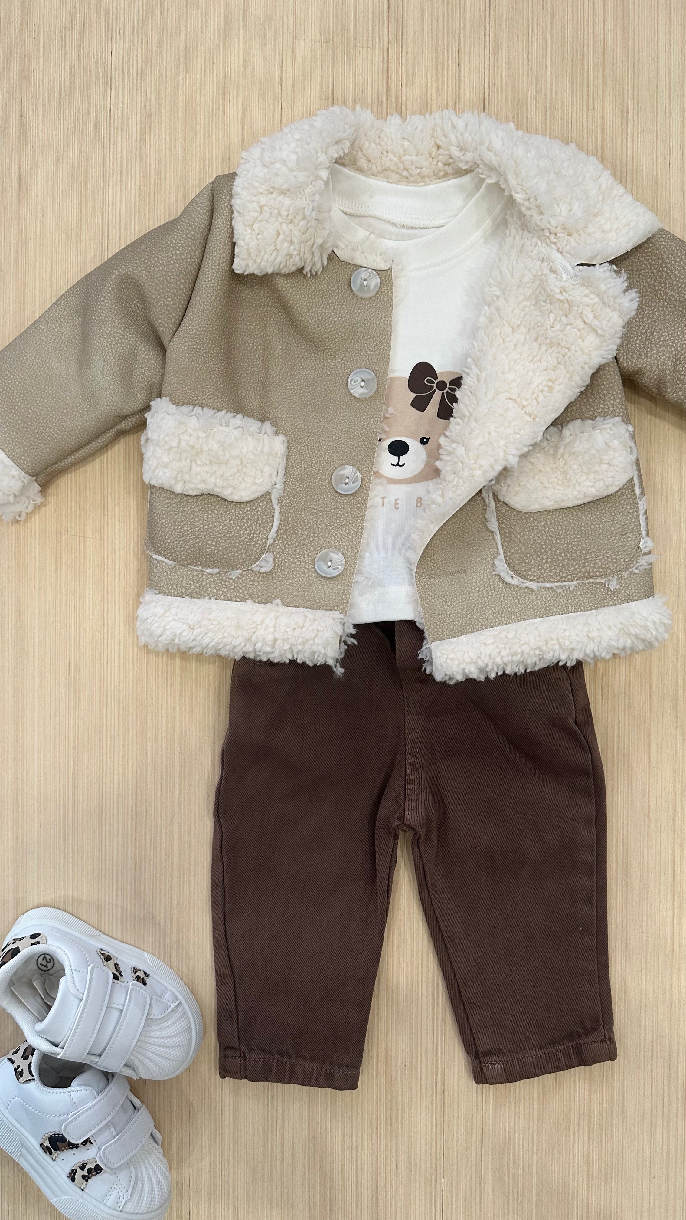 Completo CON MONTONCINO 6-24M - BEIGE