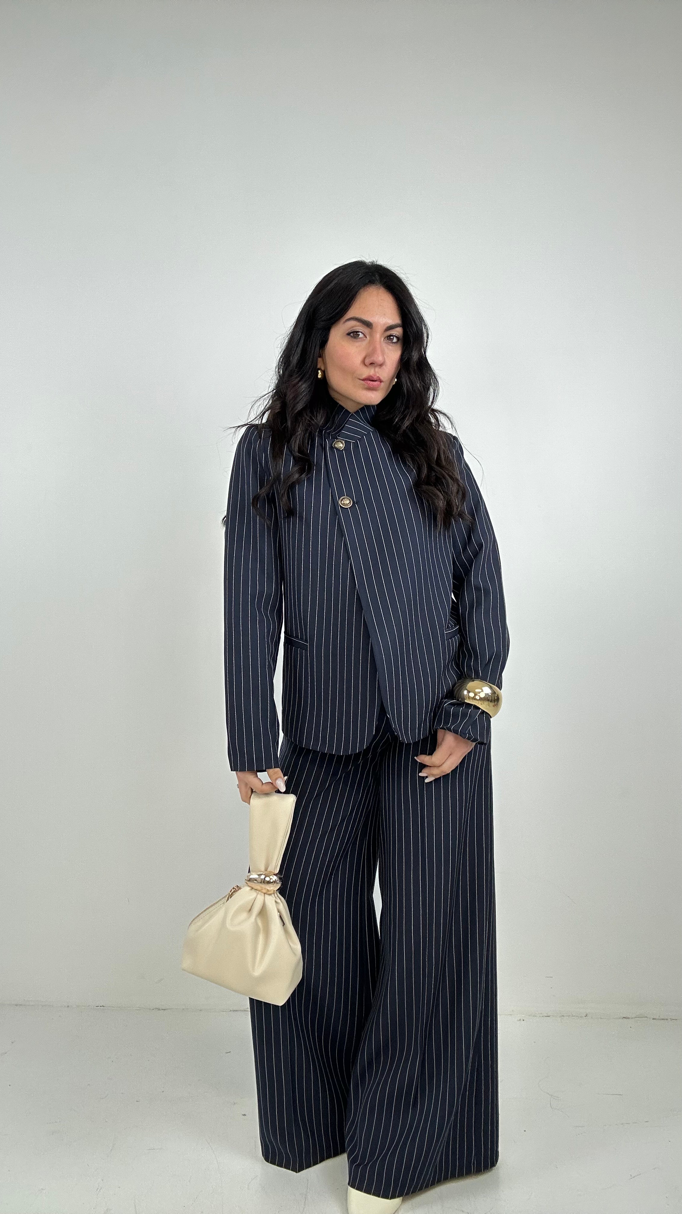 Tailleut COLLO GESSATO - BLU