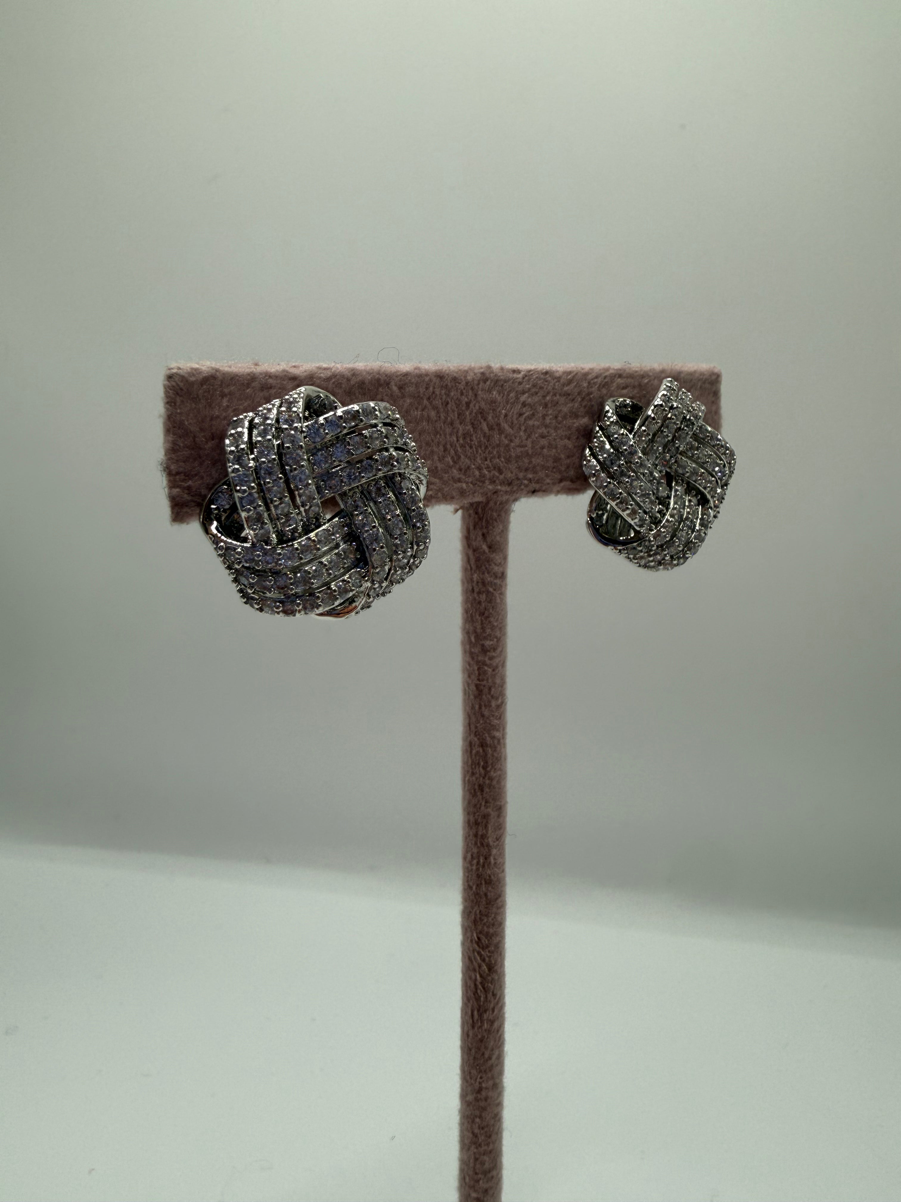 Orecchino BRILL GOMITOLO - ARGENTO