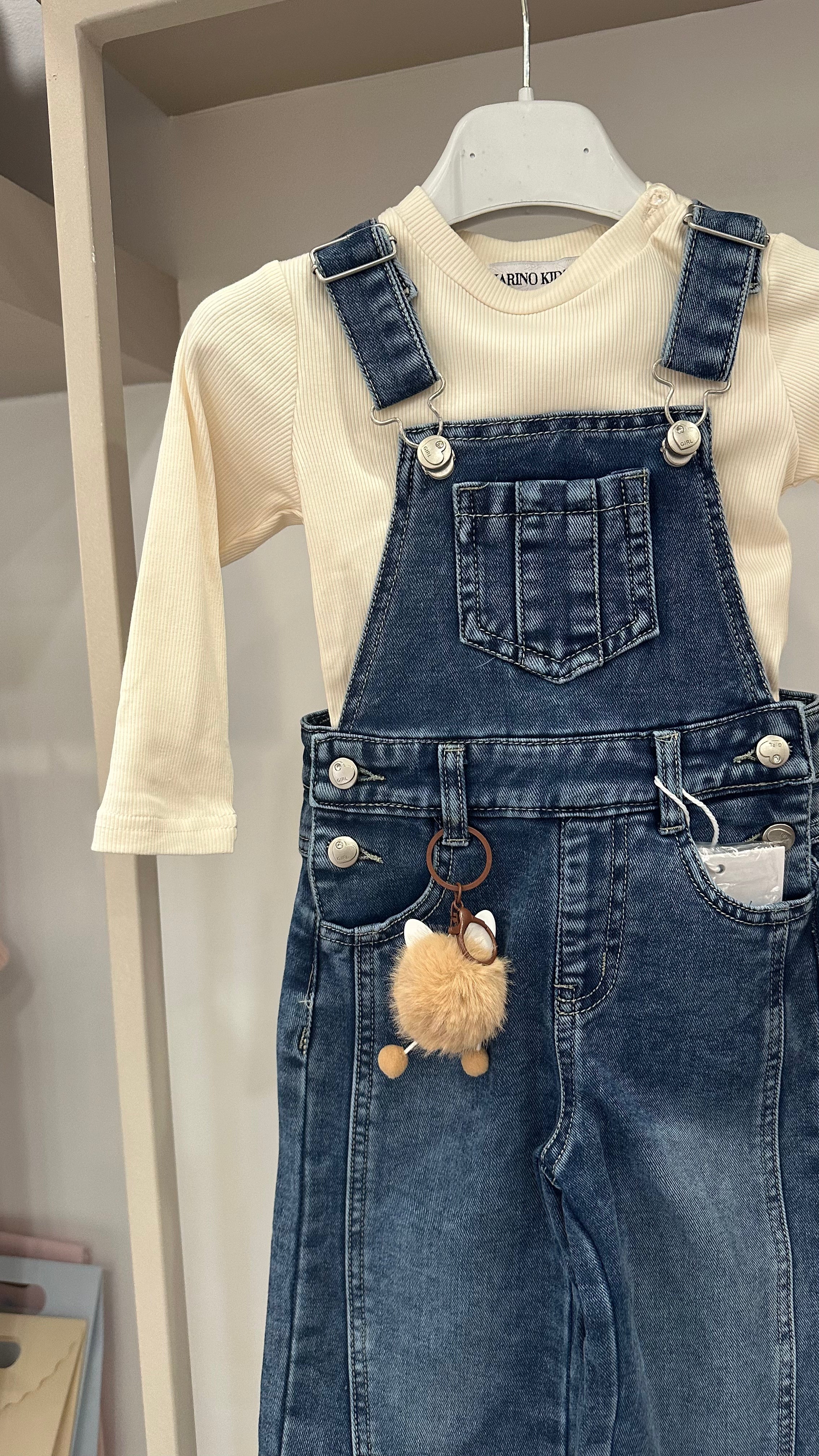Completo SALOPETTA DUFF 1-5A - JEANS