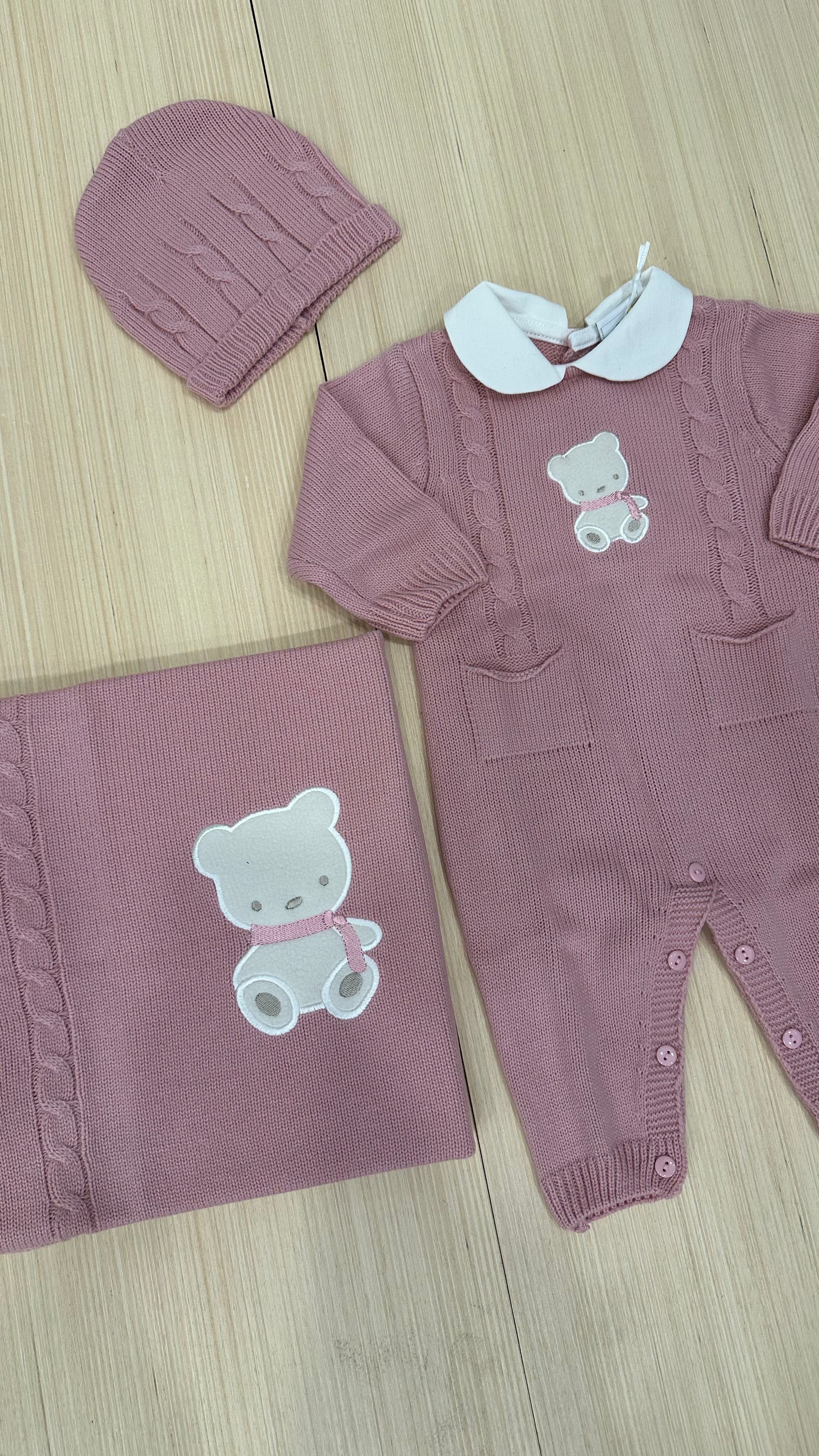Set PASTELLO ORSETTO - ROSA
