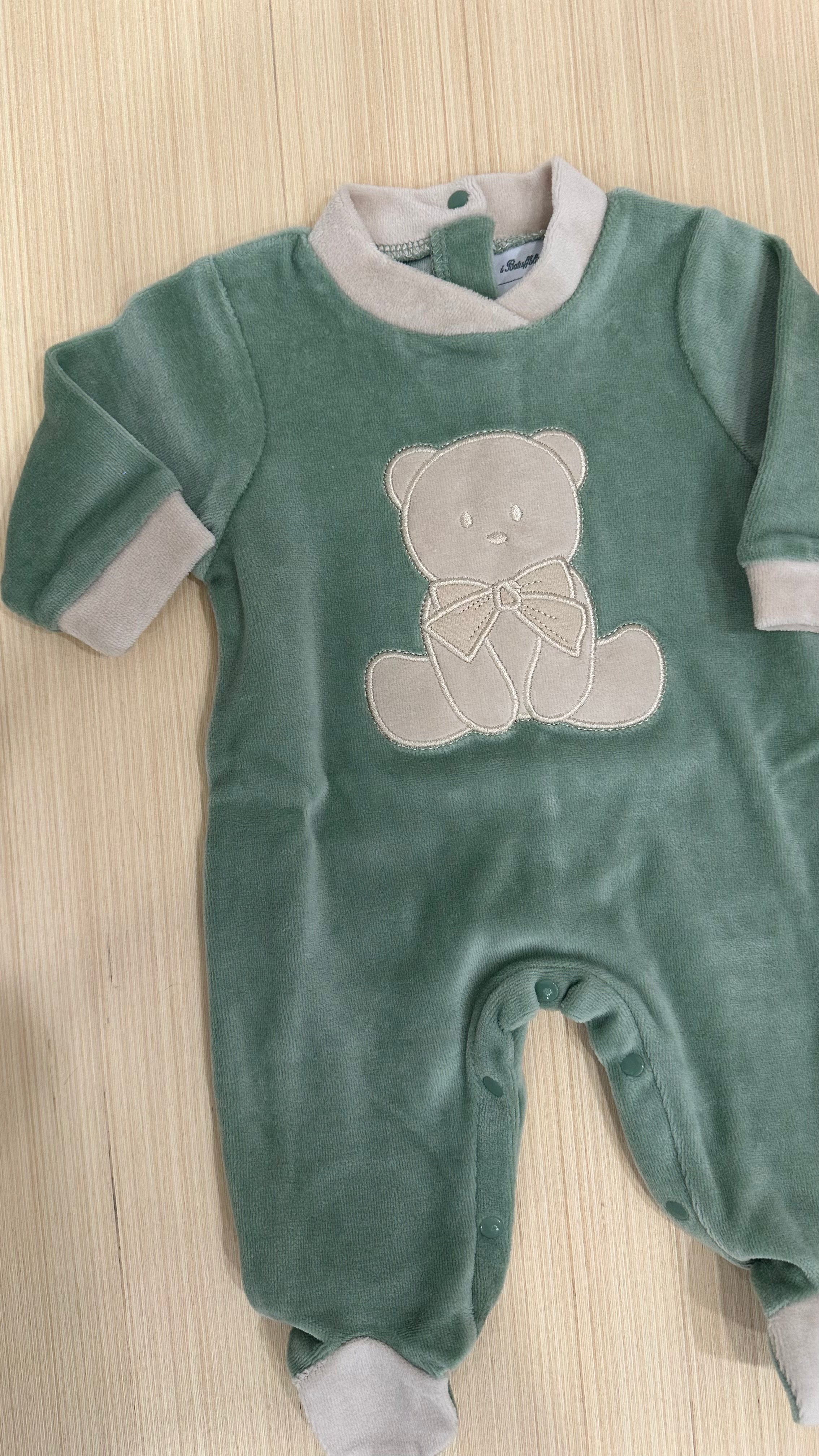 Tutina CINIGLIA ORSO BATUFFOLI - VERDE