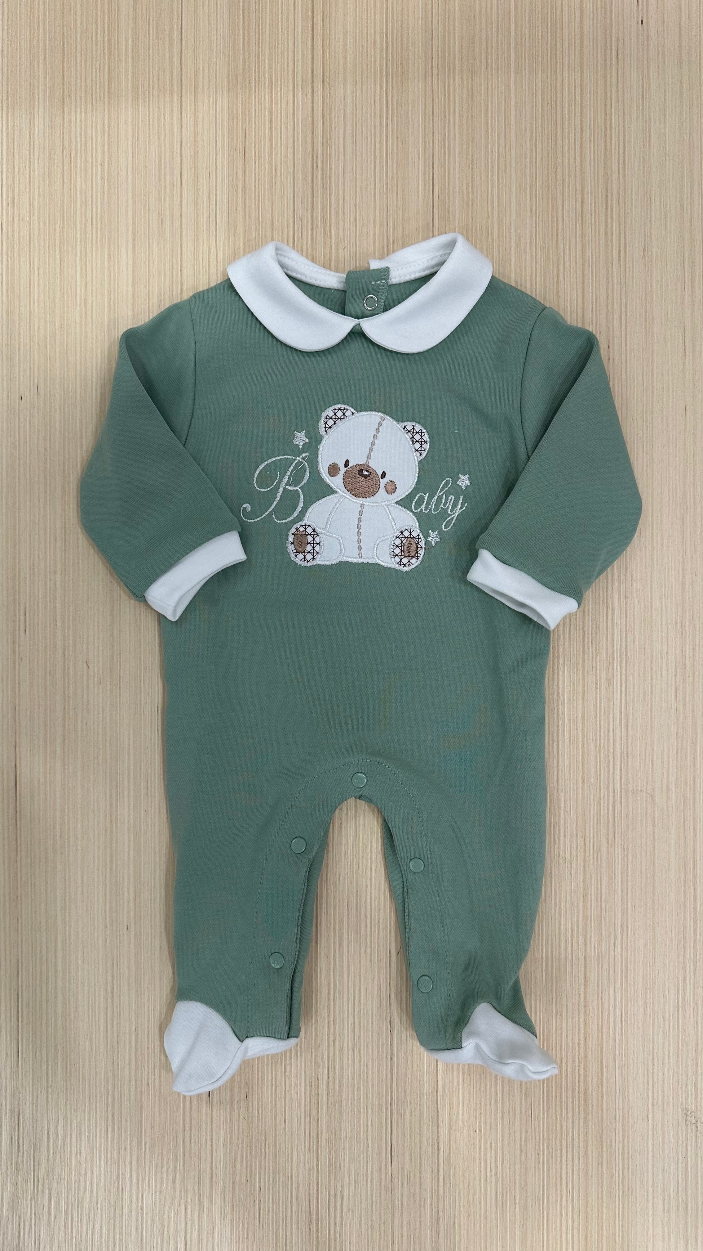 Tutina CALDO COTONE BABY - VERDE