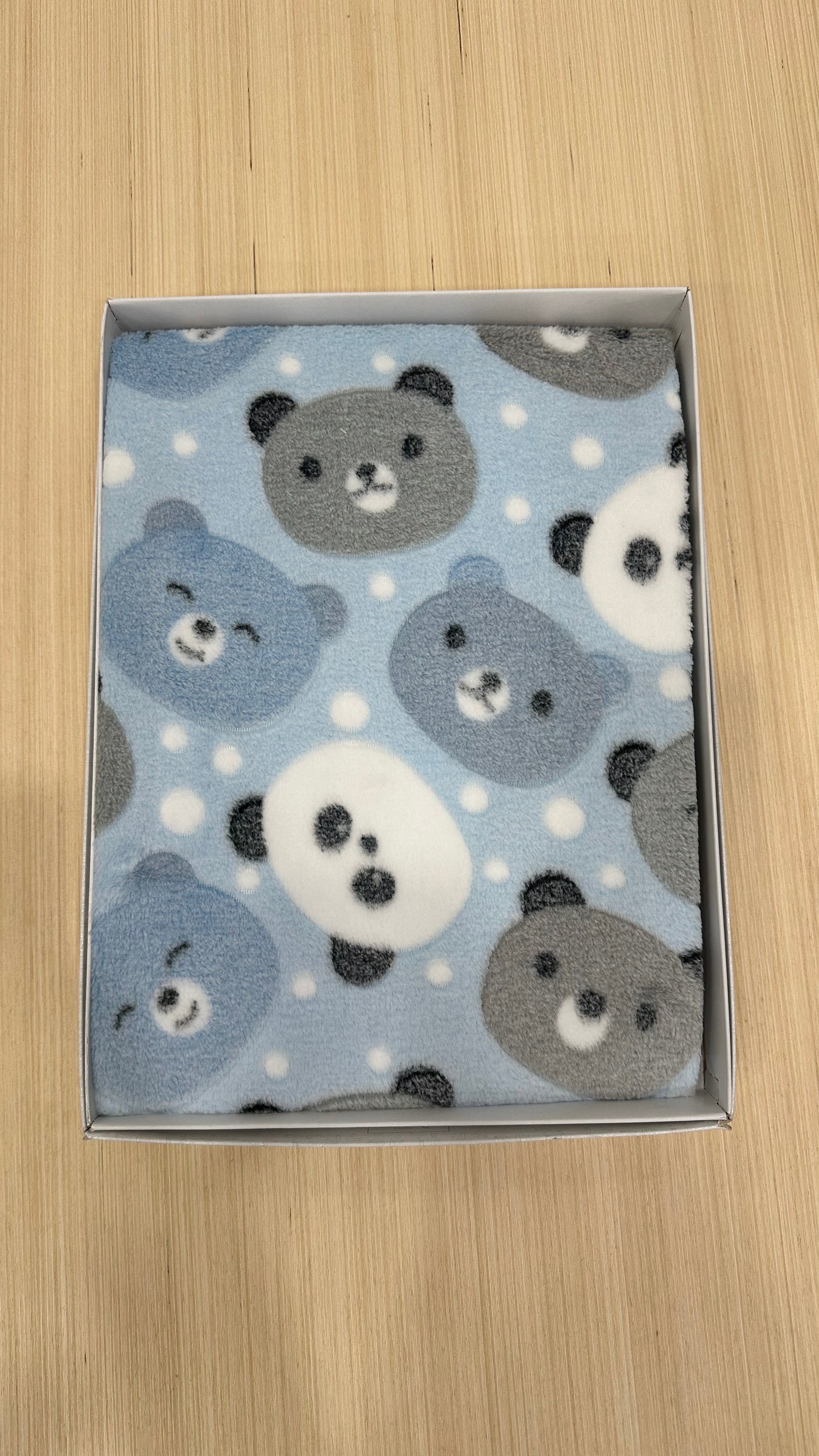 Coperta PELLICCIOTTO 75x92 - CELESTE