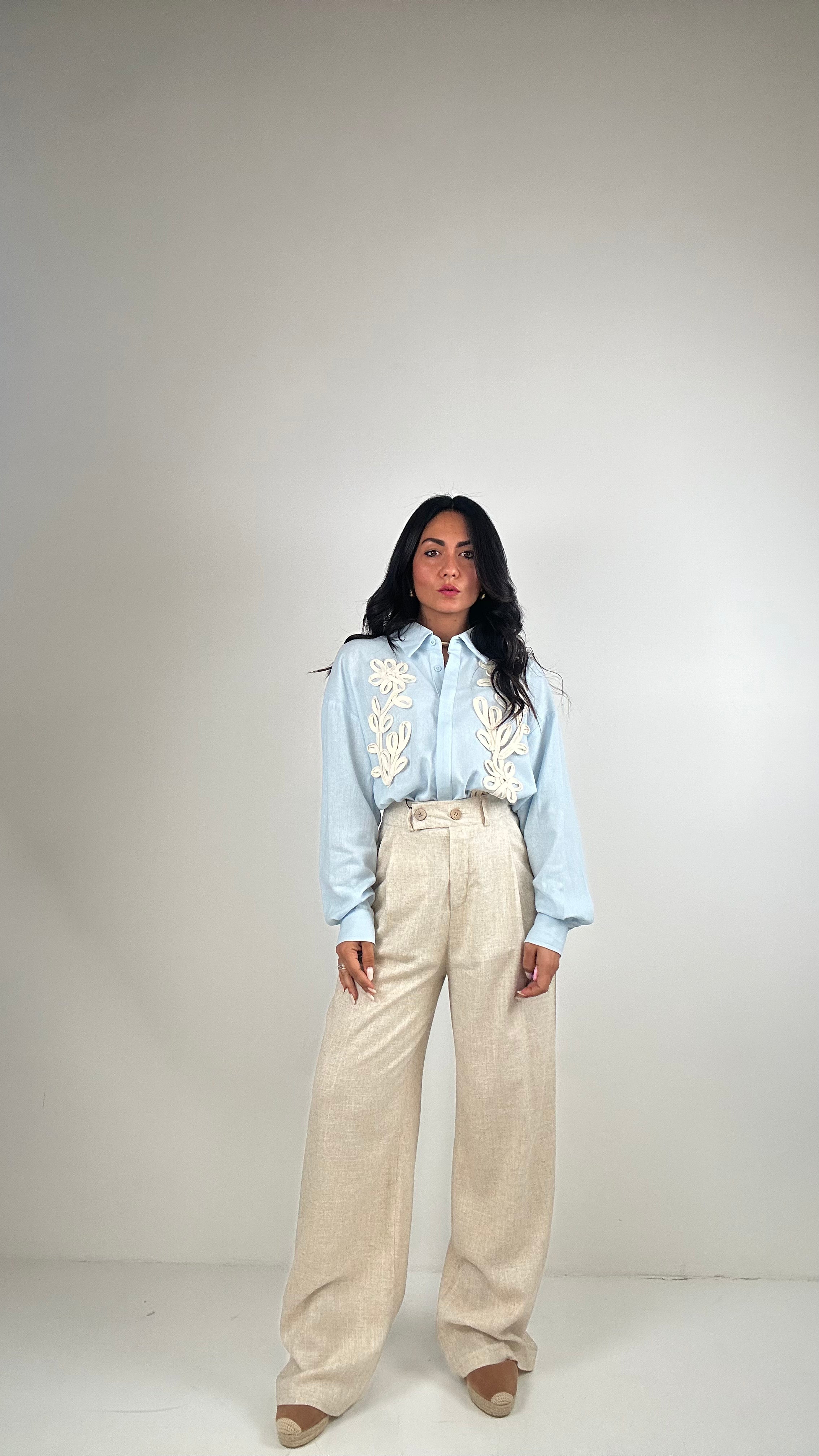 Pantalone SUMMER LINO - BEIGE