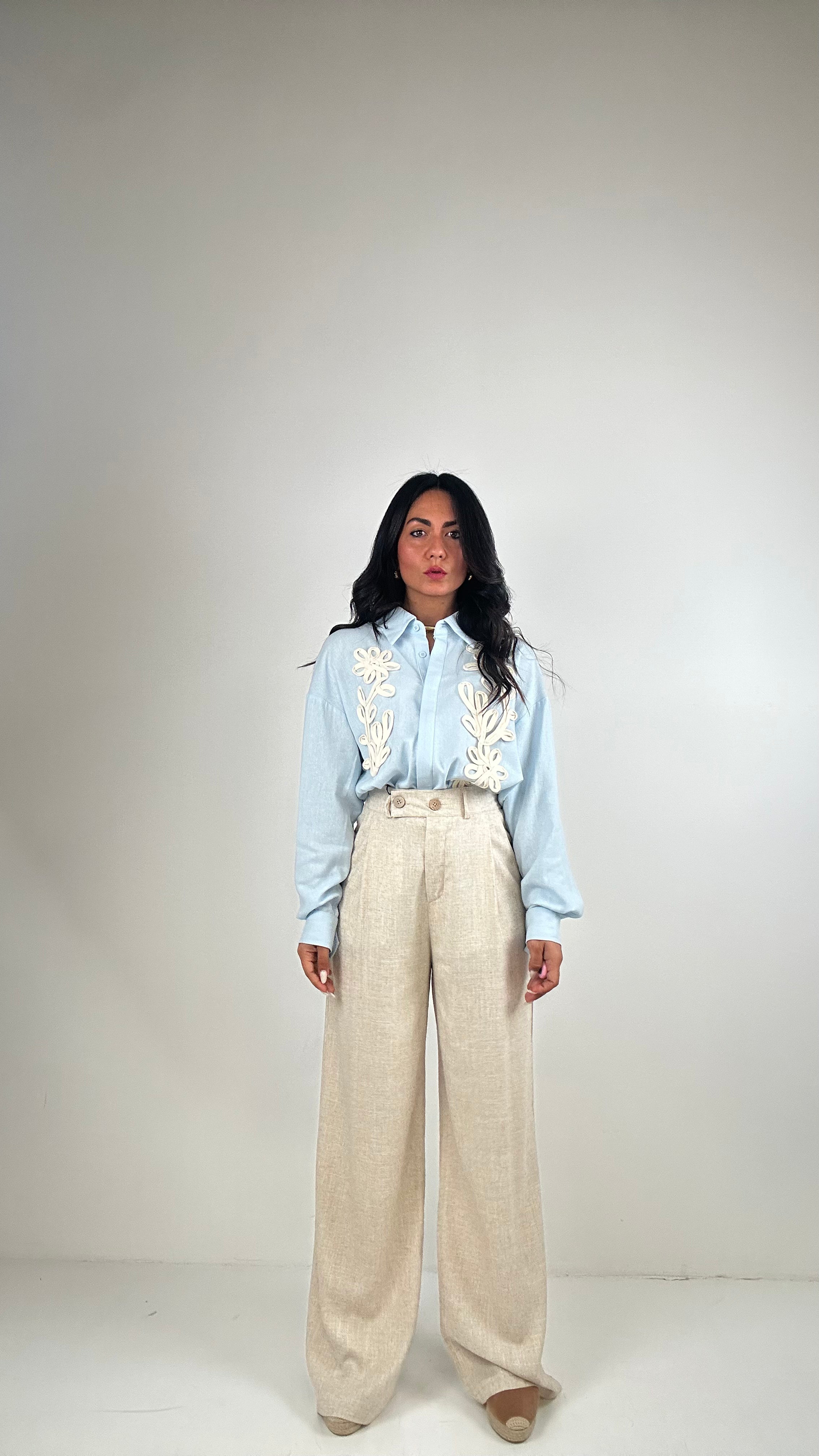 Pantalone SUMMER LINO - BEIGE