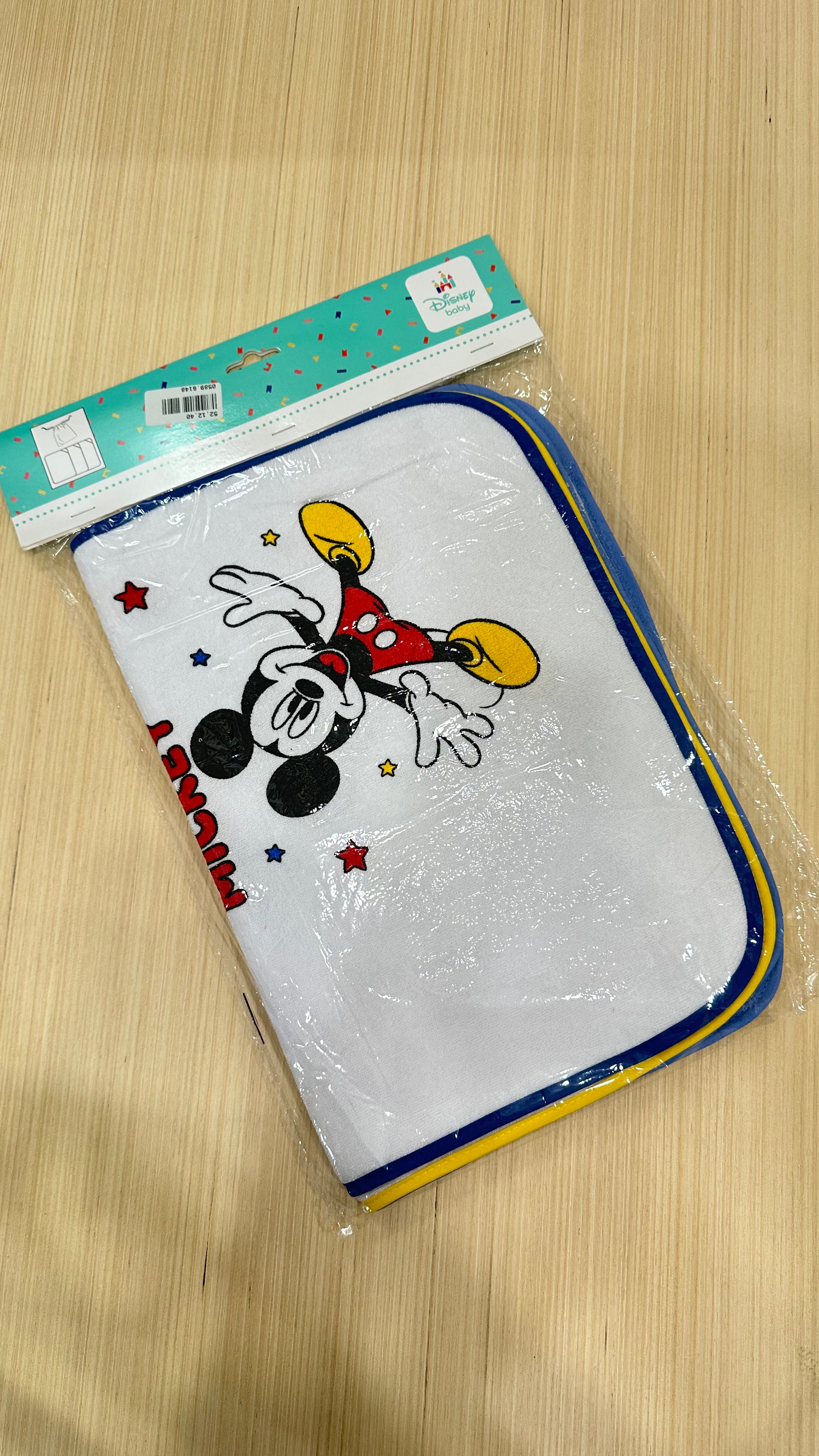 Set DISNEY ASILO 3 TOVAGLIETTE E SACCA - BLU