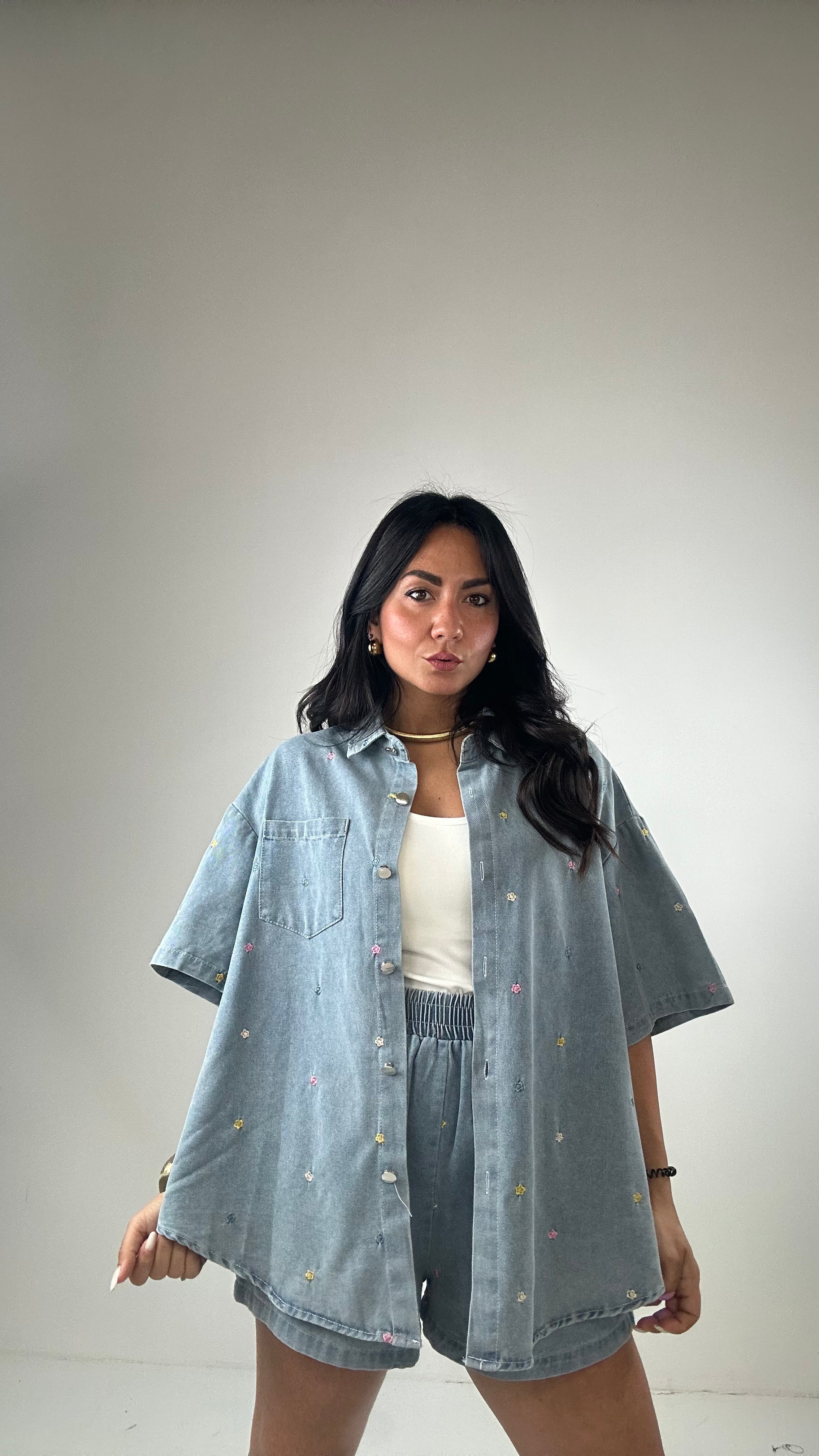 Coordinato DENIM FIORELLNO - JEANS