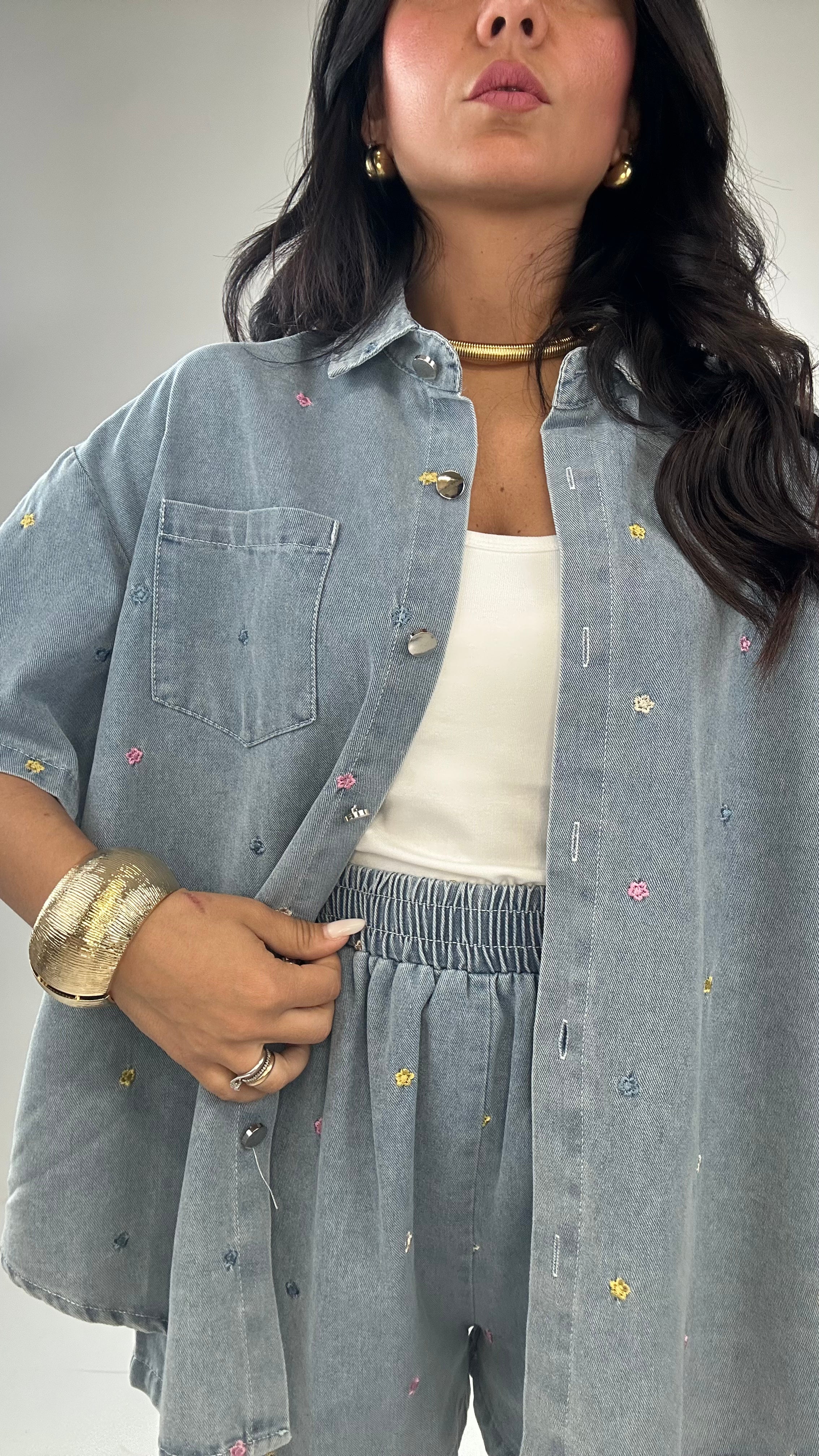 Coordinato DENIM FIORELLNO - JEANS