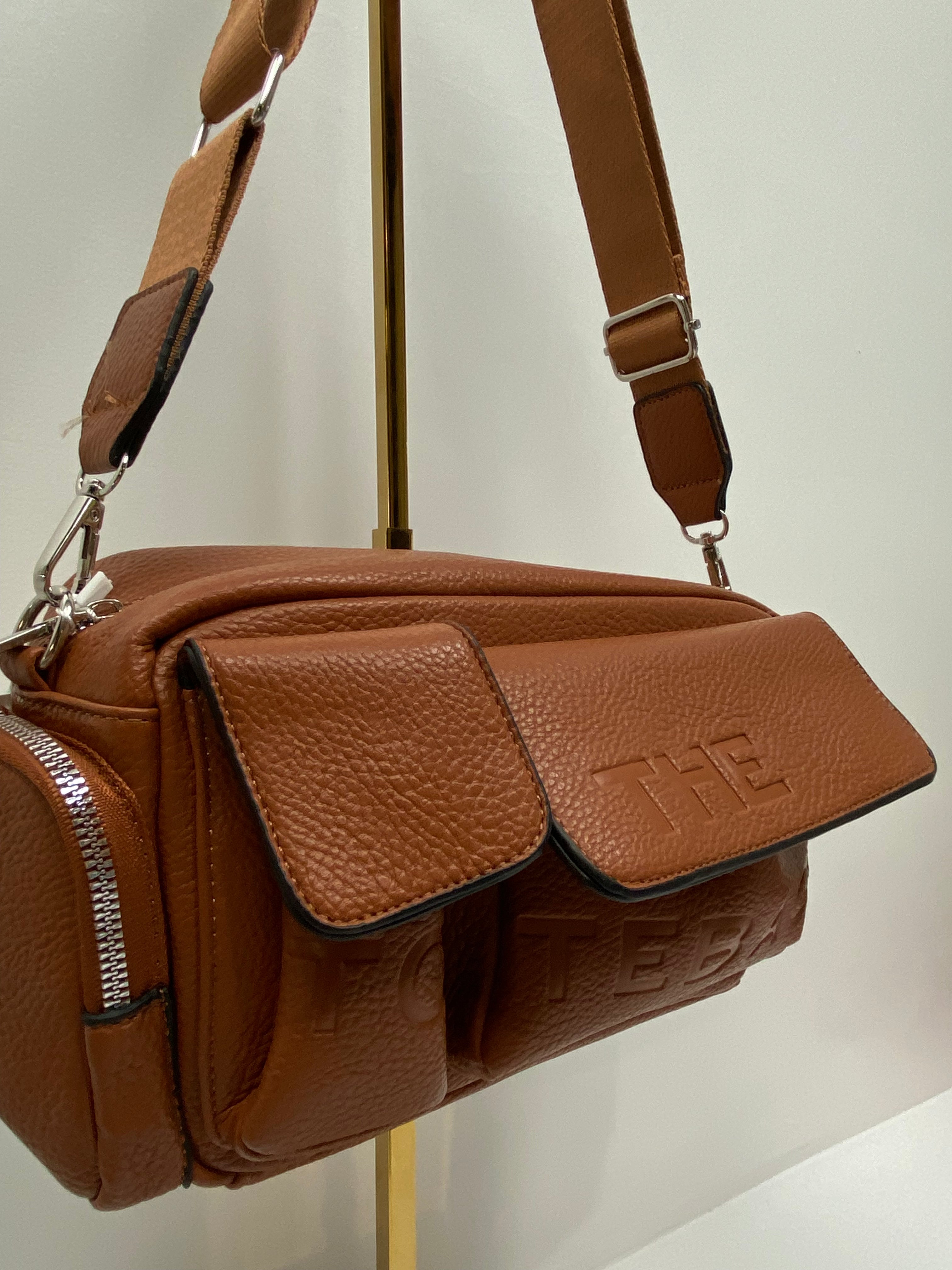 Borsa THE TOTE TASCHINI - CUOIO