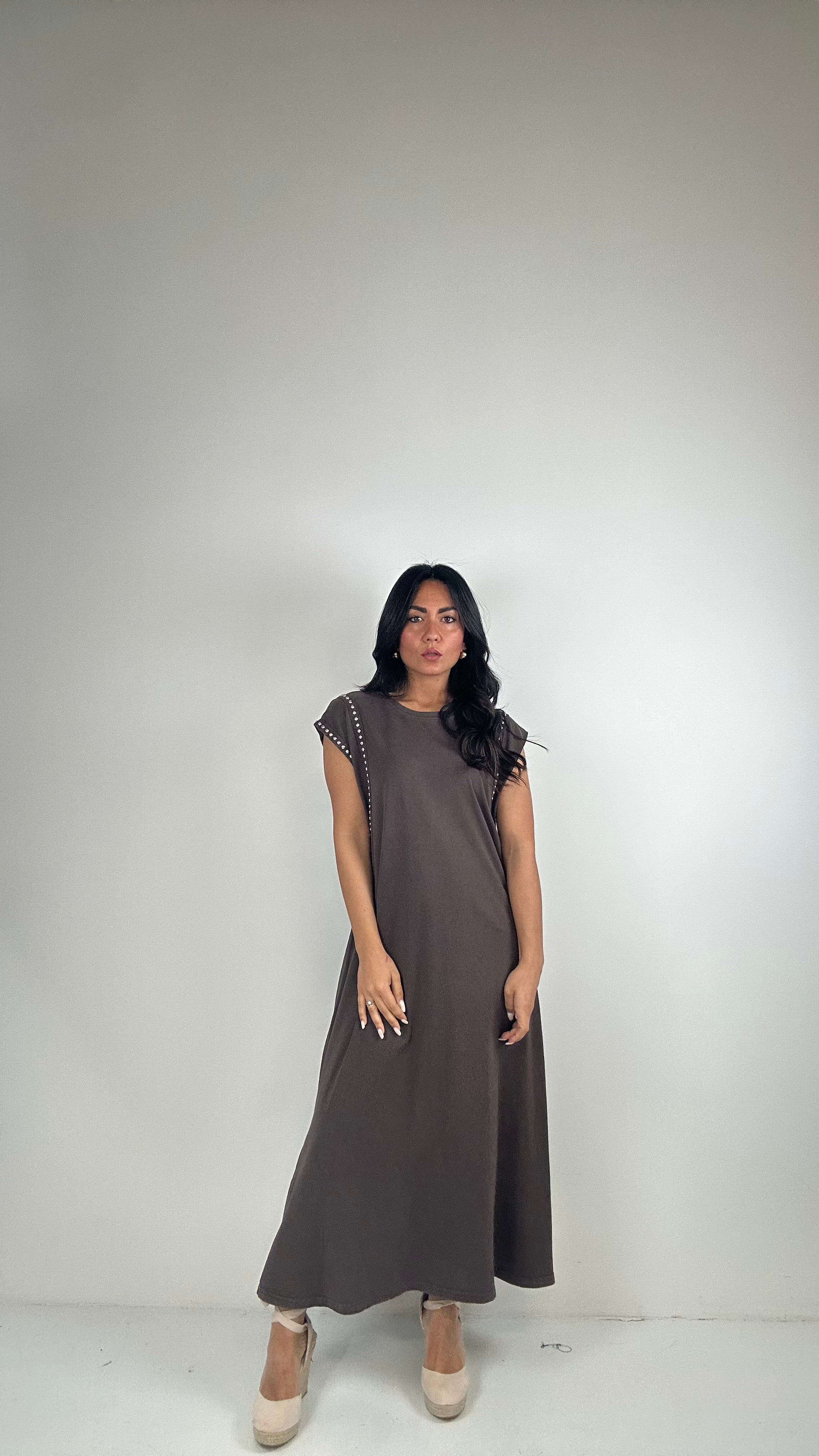 Vestito BORCHIETTA - MARRONE