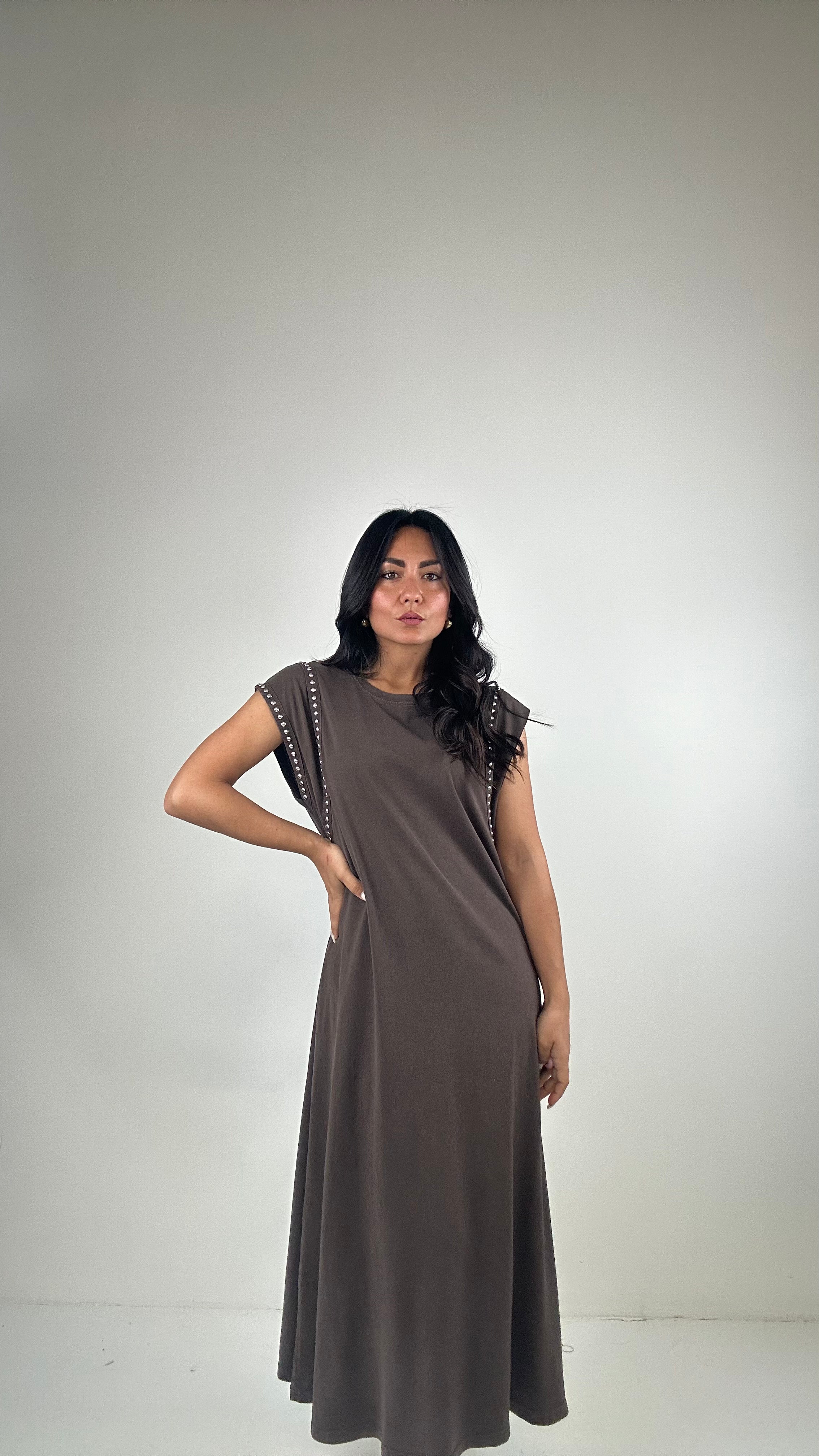 Vestito BORCHIETTA - MARRONE