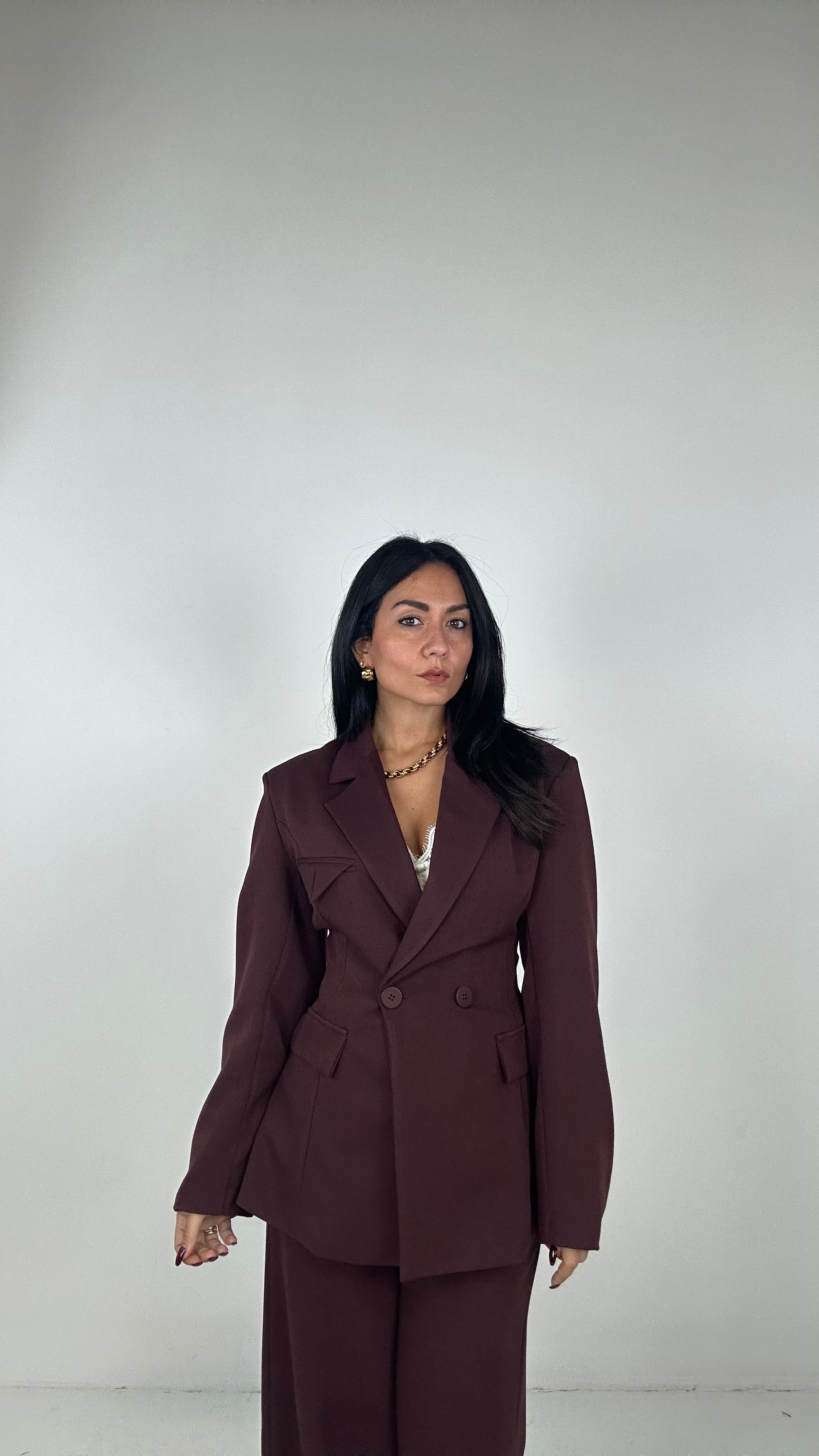 Tailleur TRIANGLE - BORDEAUX