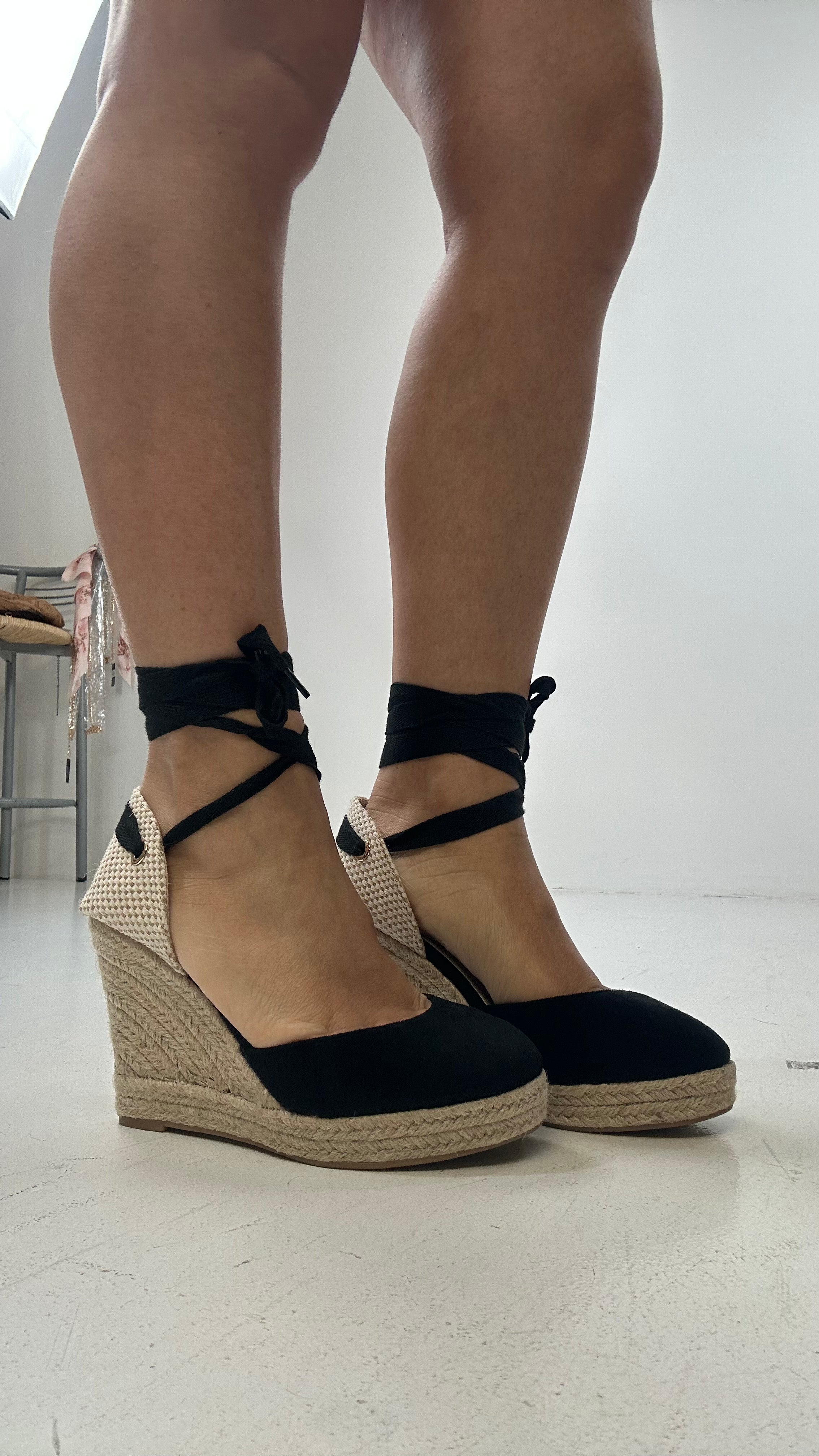Espadrillas LAV LACCIO - NERO