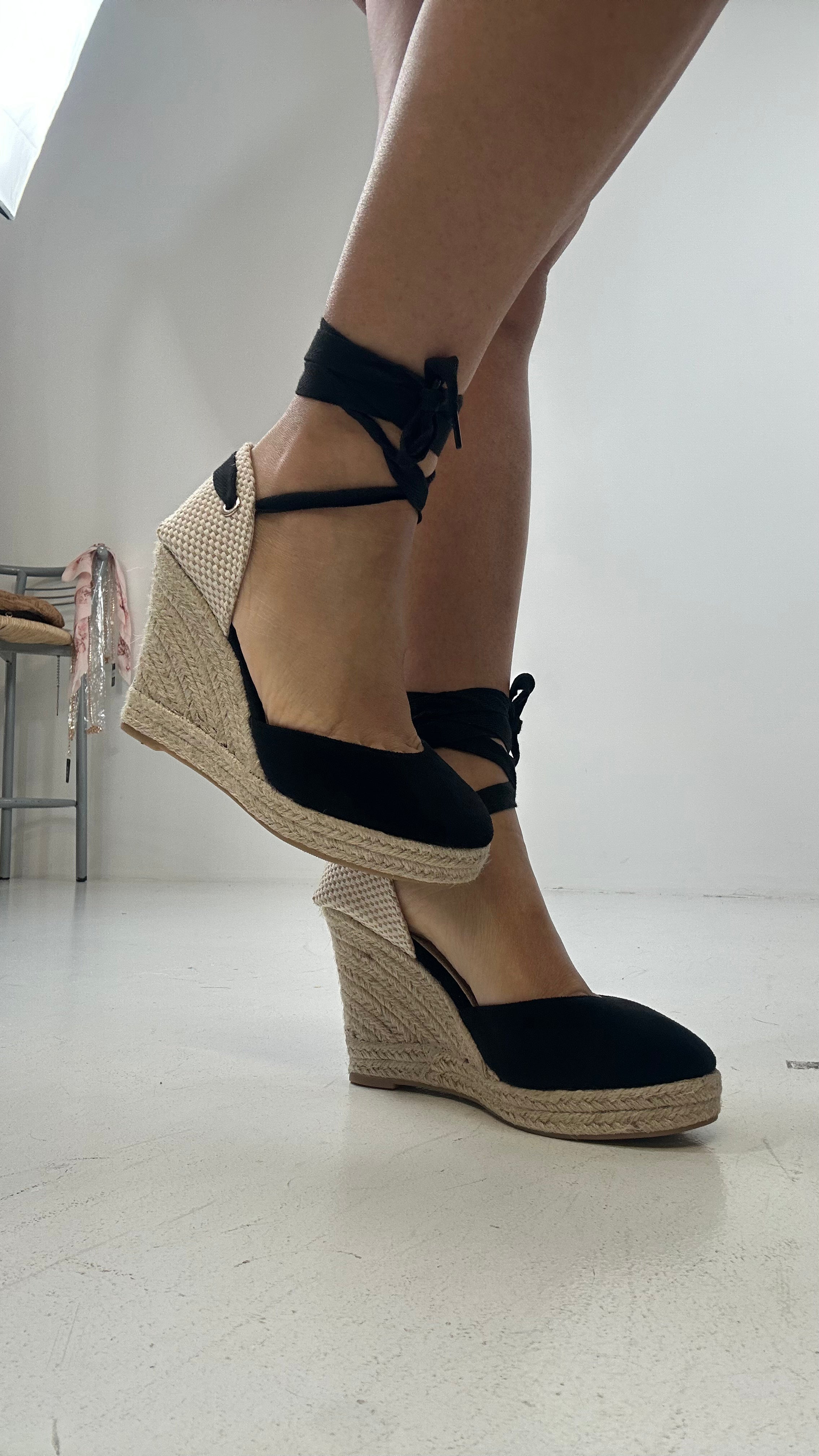 Espadrillas LAV LACCIO - NERO