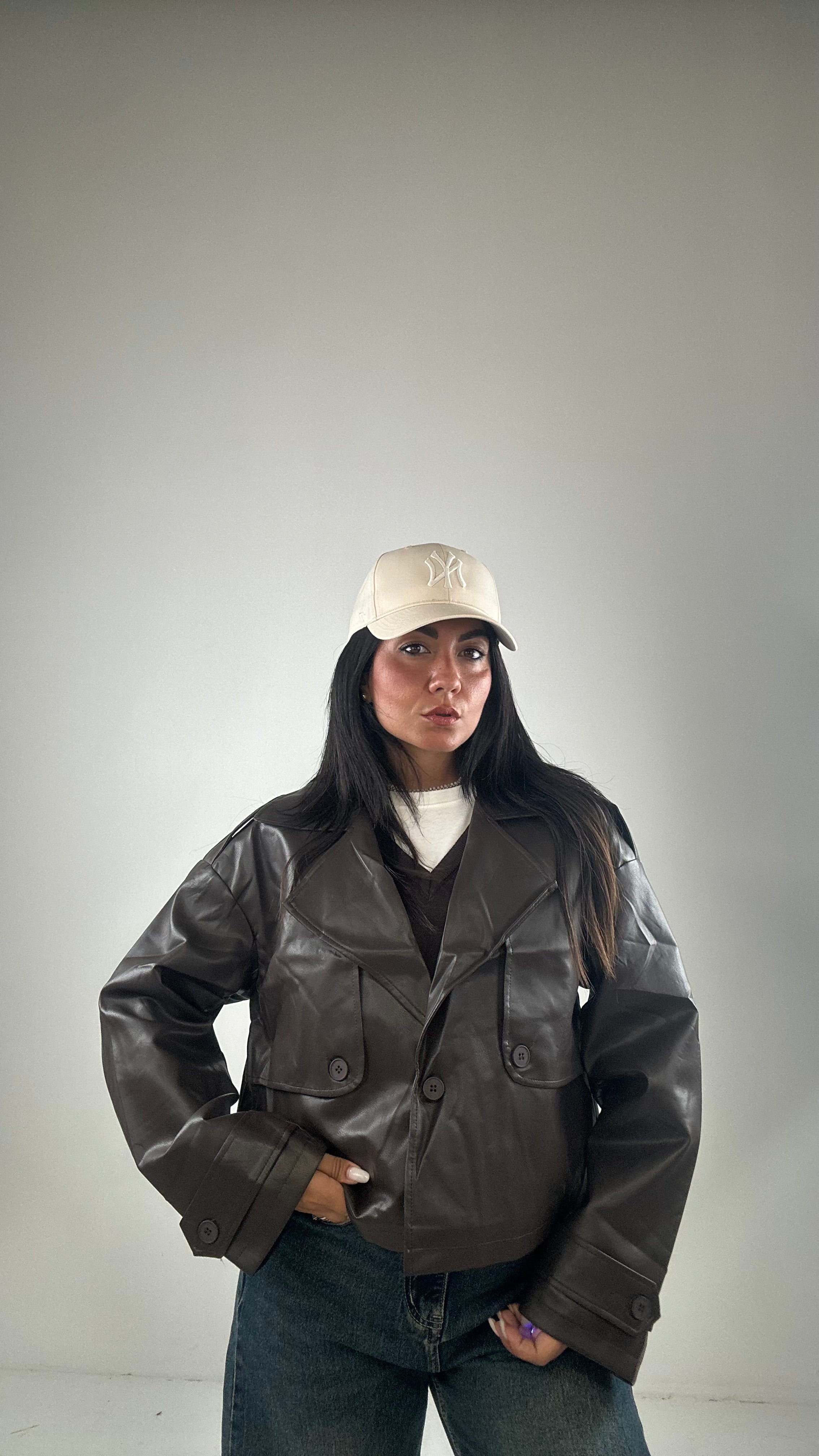 Trench ECOPELLE - MARRONE