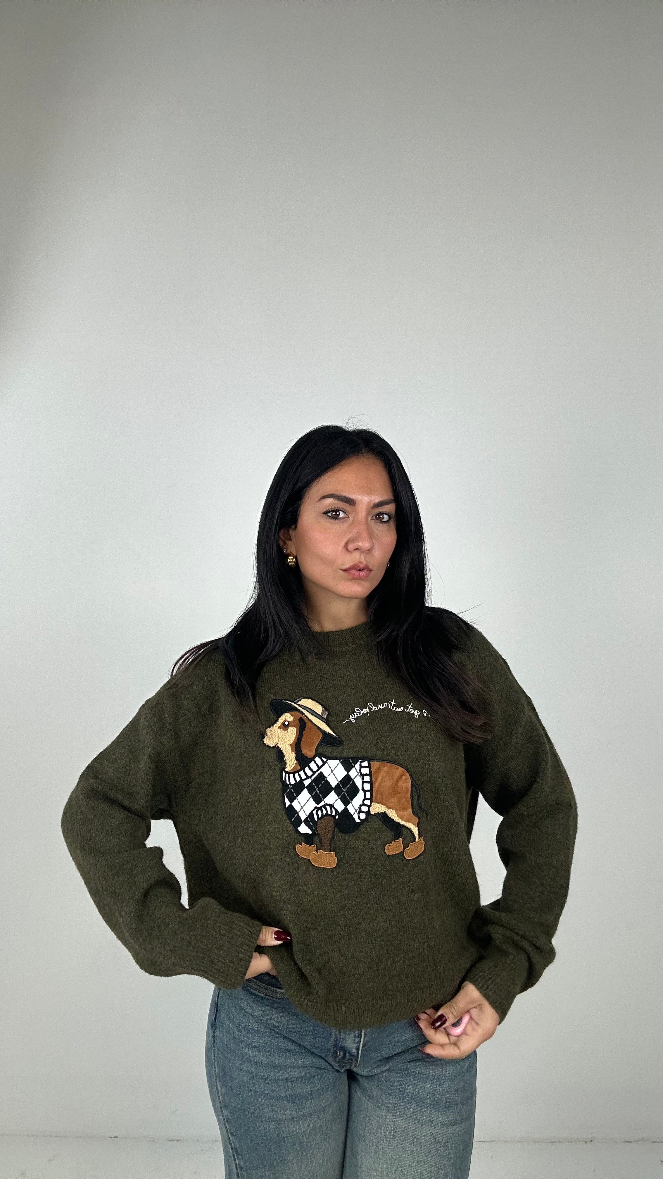 Pull BASSOTTO GO - VERDE