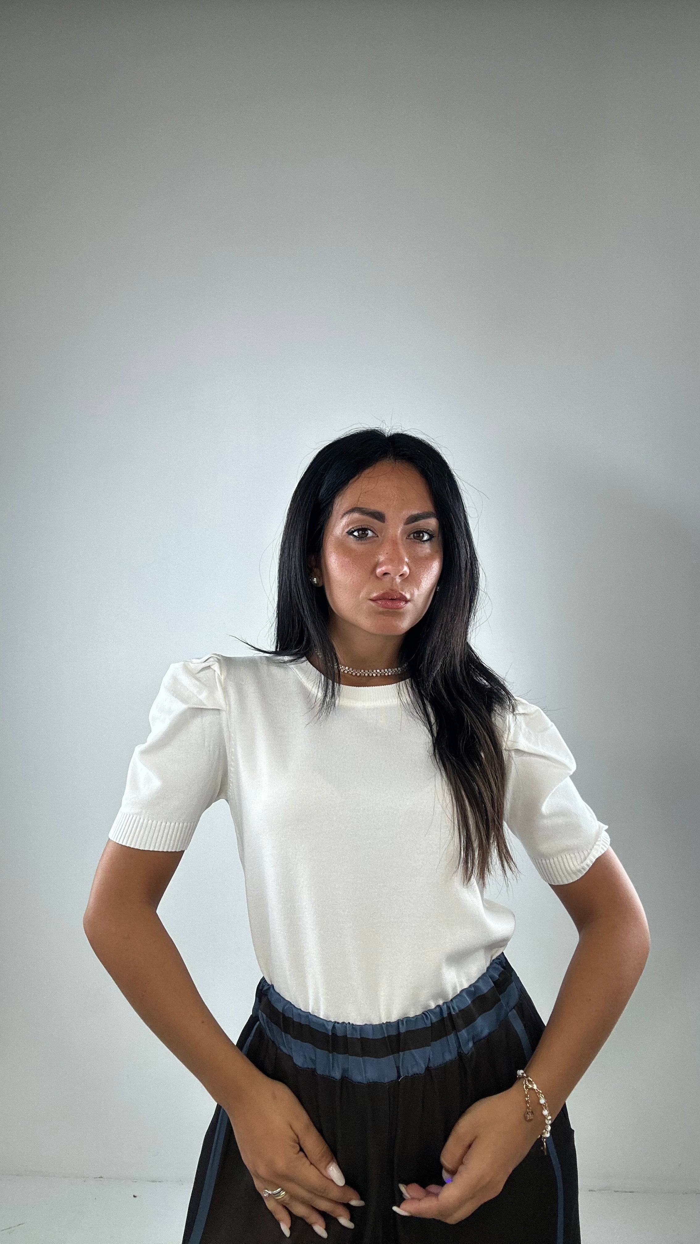 Maglia MANICA PALLON - BIANCO