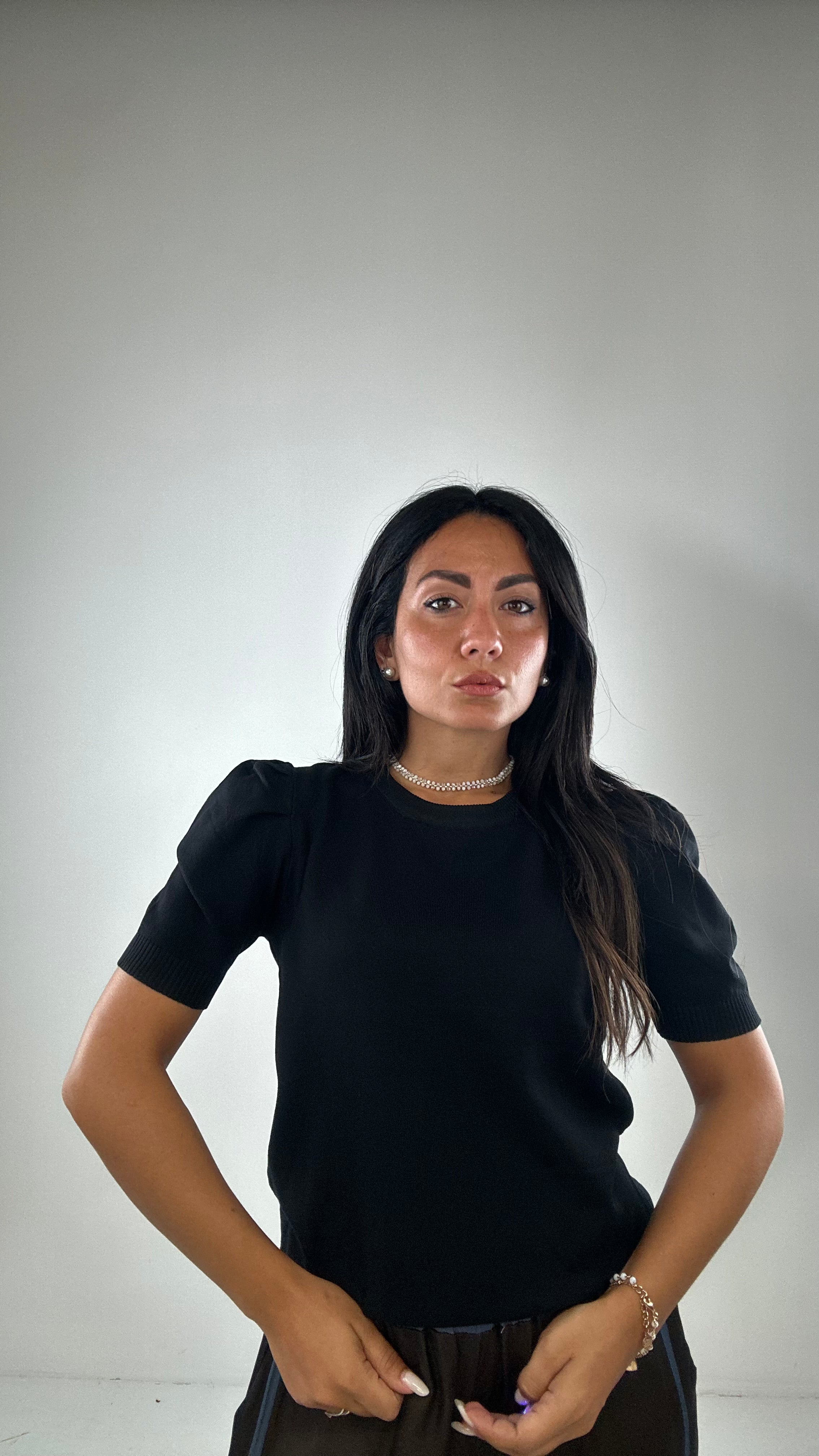 Maglia MANICA PALLON - NERO